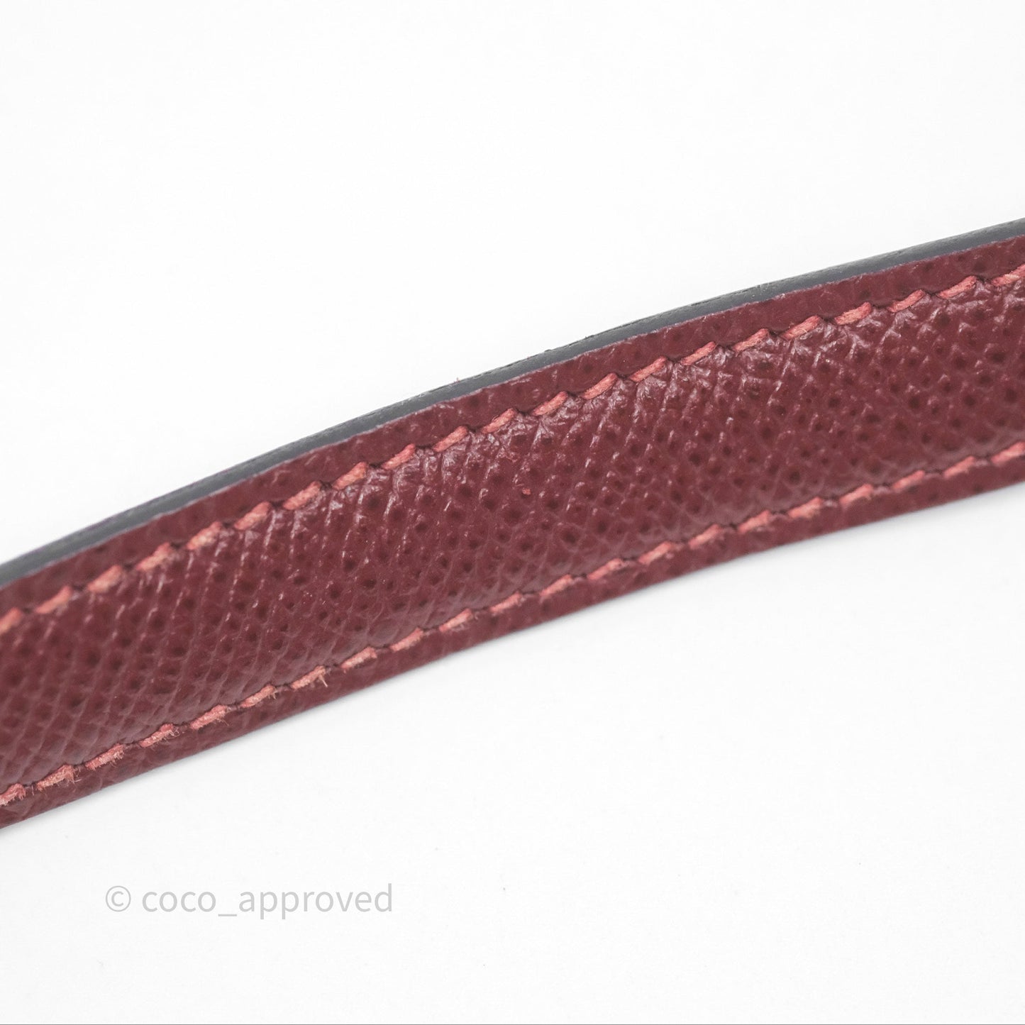 Hermès Sellier Kelly 25 Rouge H Epsom Gold Hardware