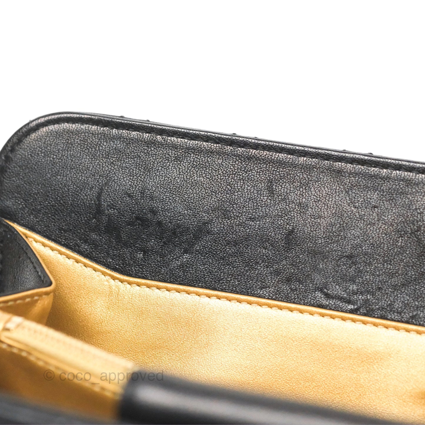 Chanel Coco Midnight Clutch Black Lambskin Gold Hardware