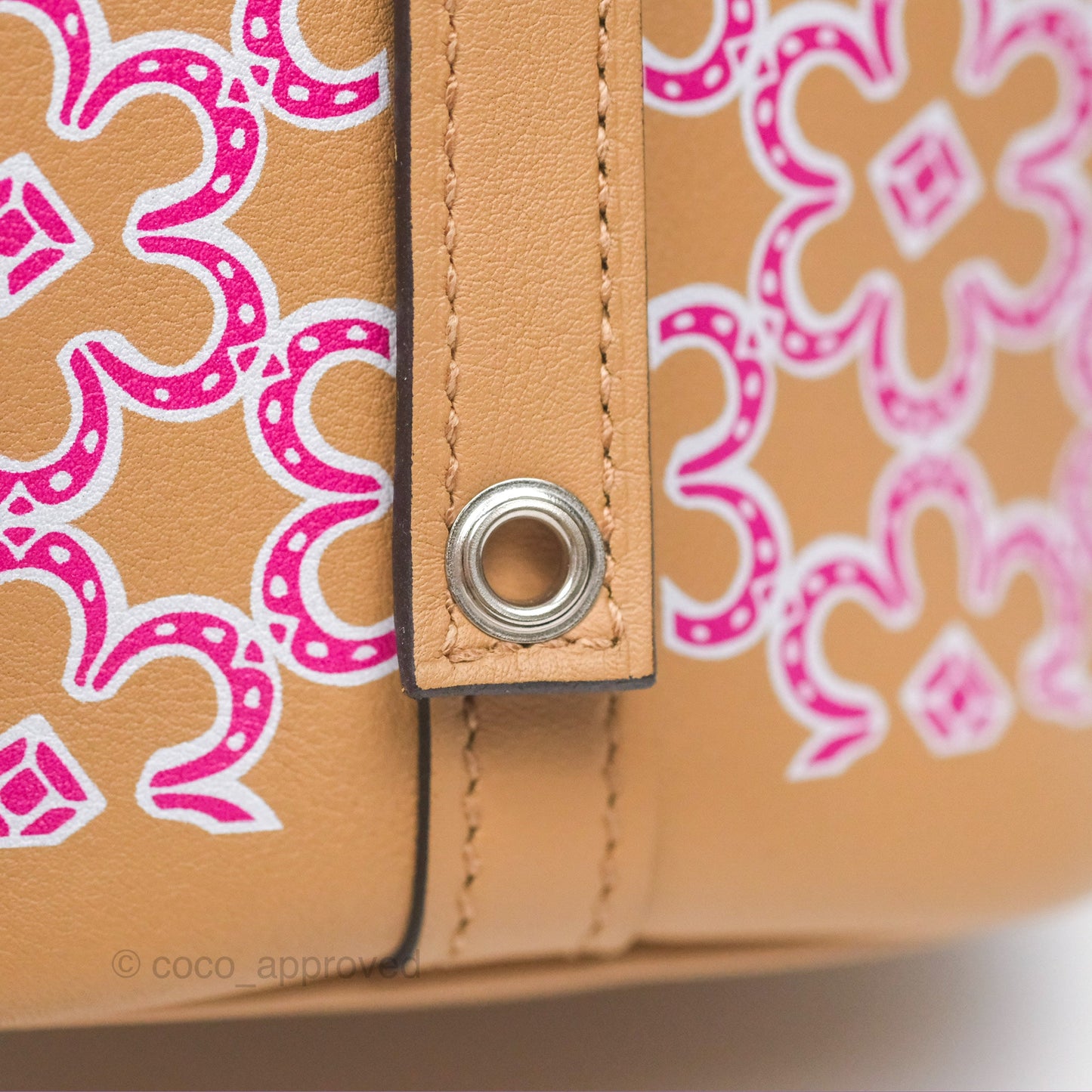 Hermes Micro Picotin 14 Lucky Daisy Chai 0M/Rose 5T Swift Palladium Hardware