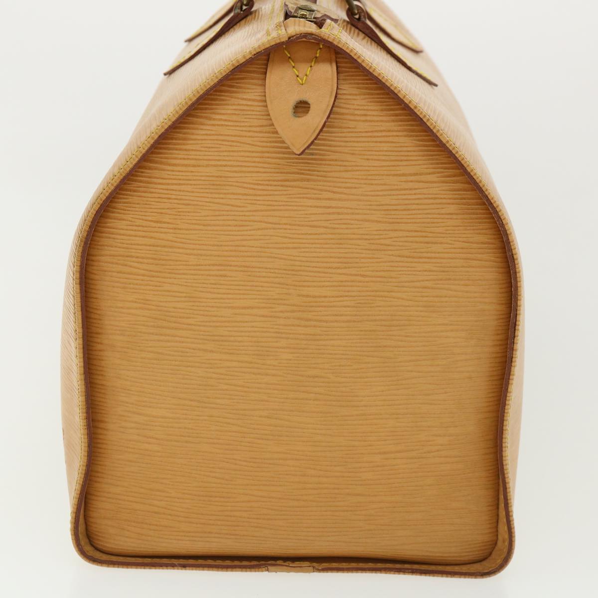 LOUIS VUITTON Epi Speedy 35 Hand Bag Zipangu Gold LV 36405