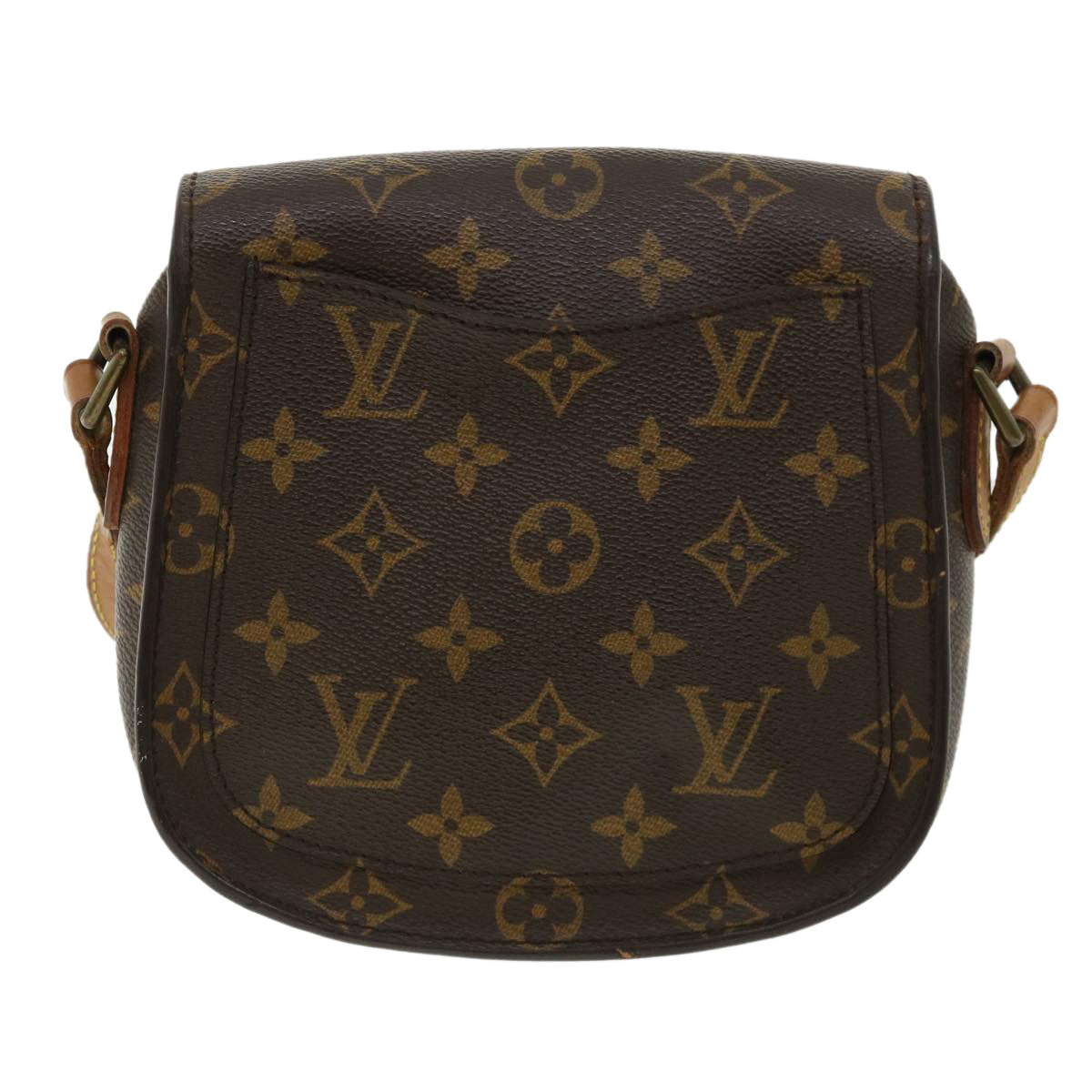 LOUIS VUITTON Monogram Saint Cloud PM Shoulder Bag M51244 LV 36435