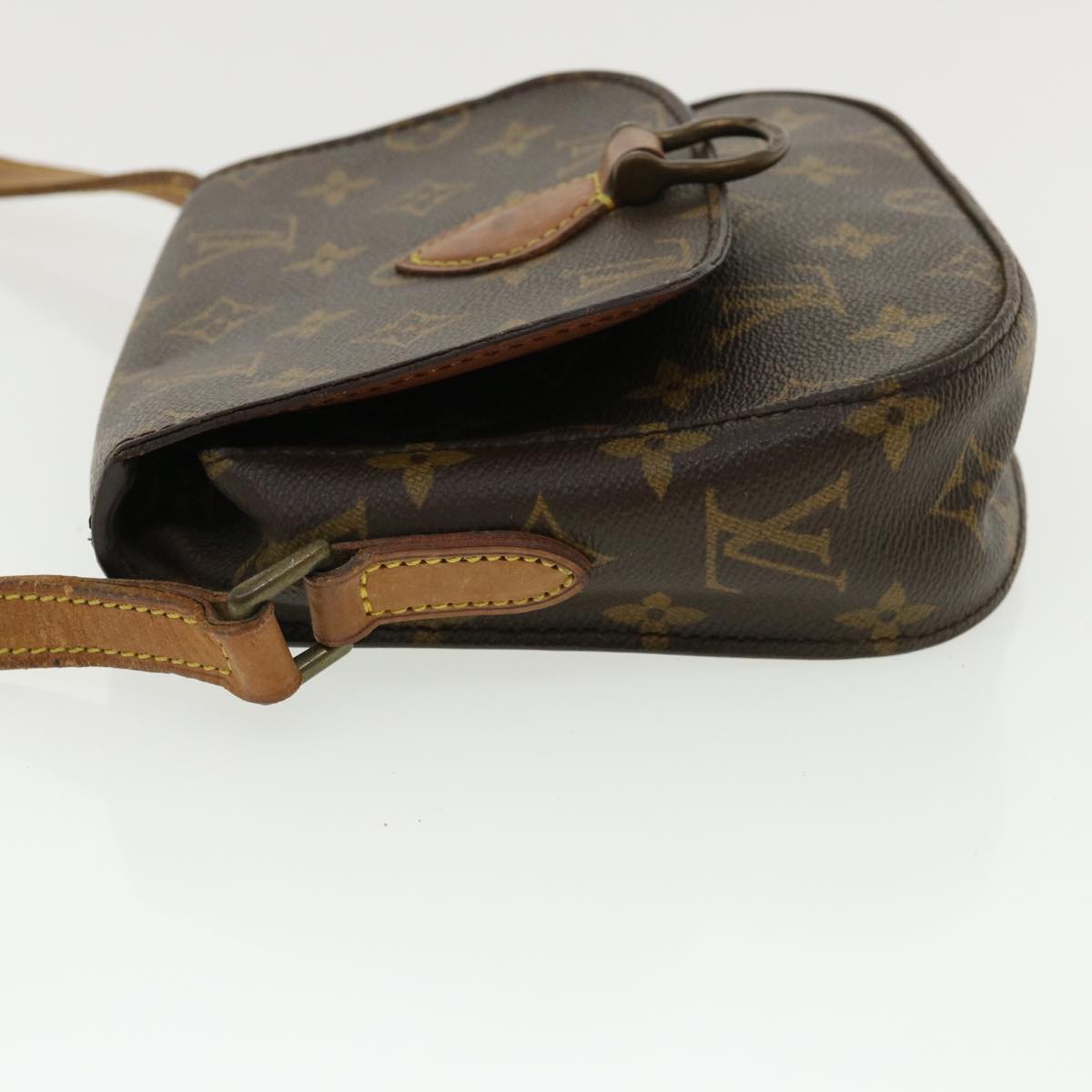 LOUIS VUITTON Monogram Saint Cloud PM Shoulder Bag M51244 LV 36435