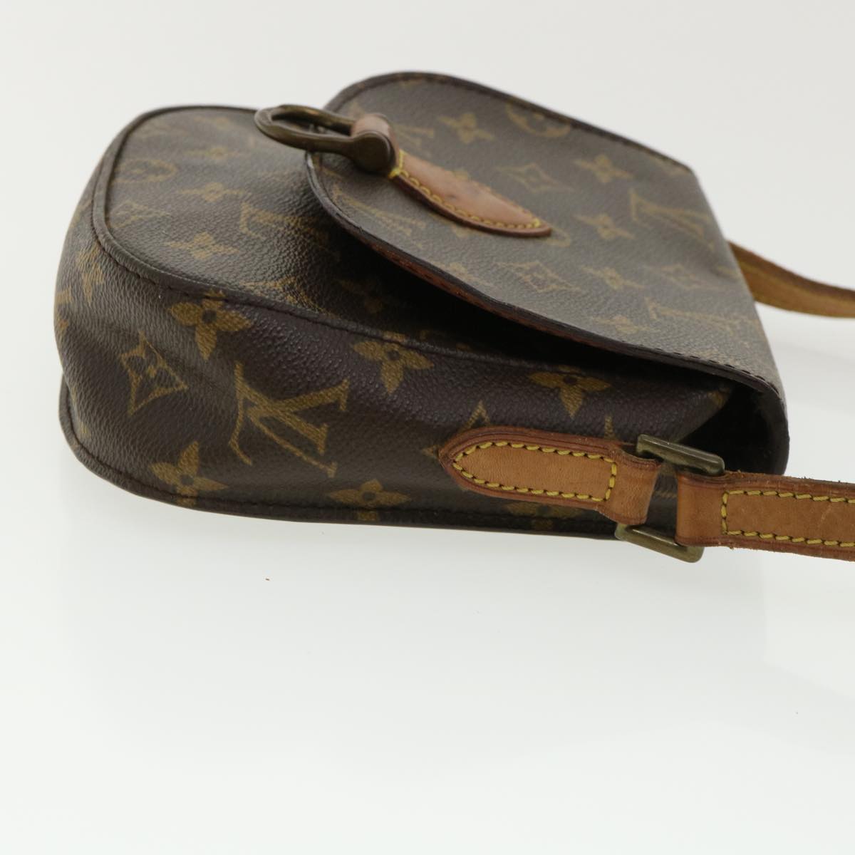 LOUIS VUITTON Monogram Saint Cloud PM Shoulder Bag M51244 LV 36435