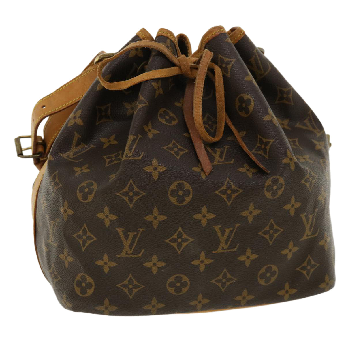 LOUIS VUITTON Monogram Petit Noe Shoulder Bag M42226 LV 36439