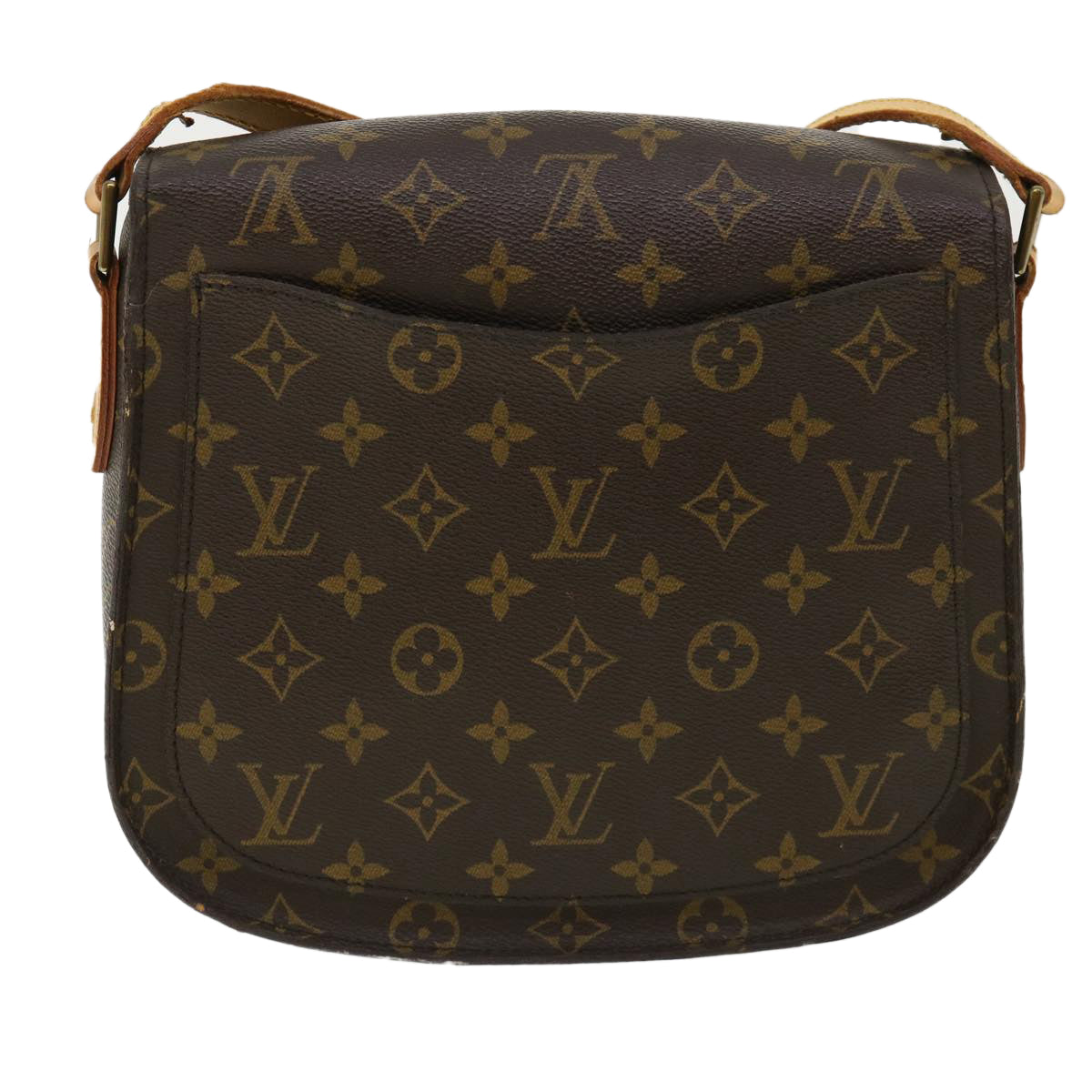 LOUIS VUITTON Monogram Saint Cloud GM Shoulder Bag M51242 LV 36473