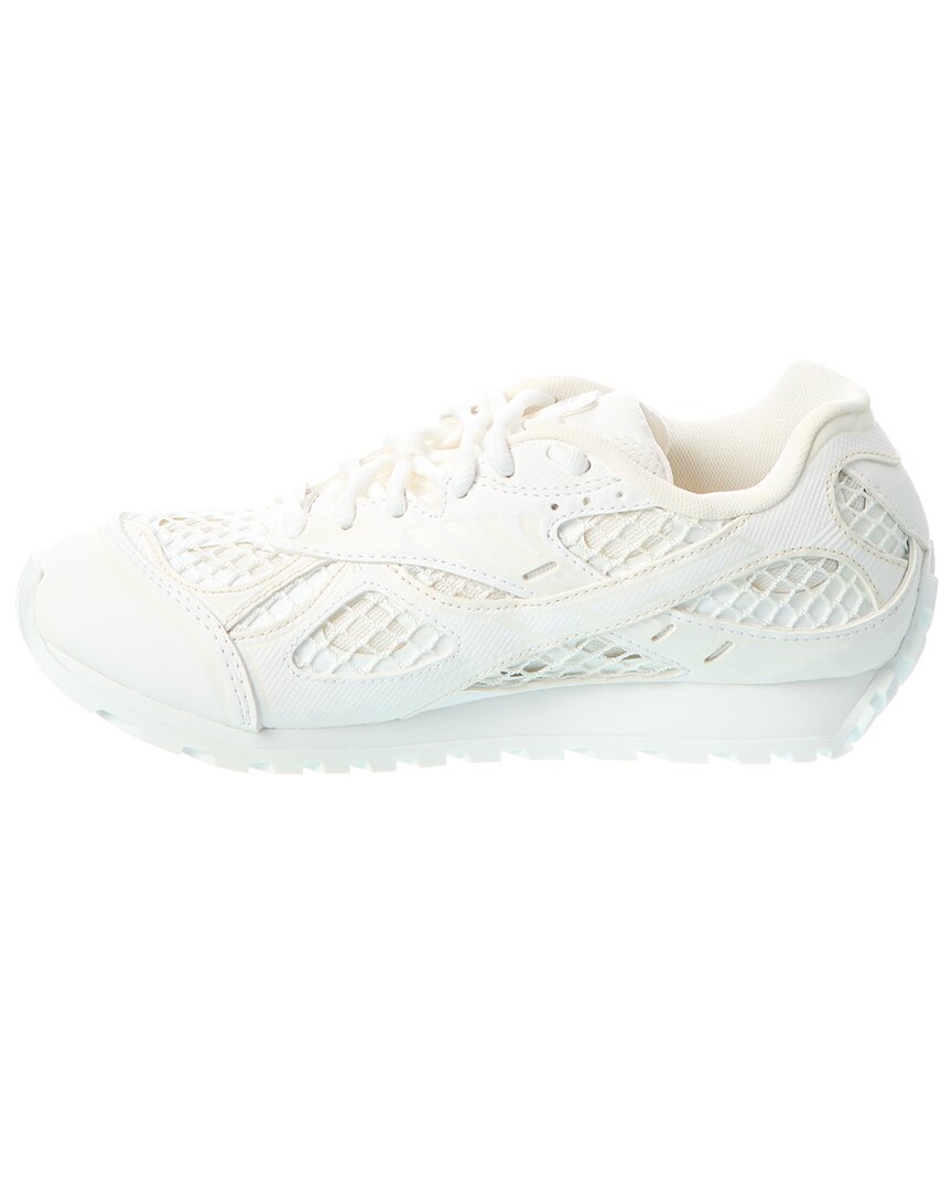 Luxury Bottega Veneta Orbit Leather & Mesh Sneaker