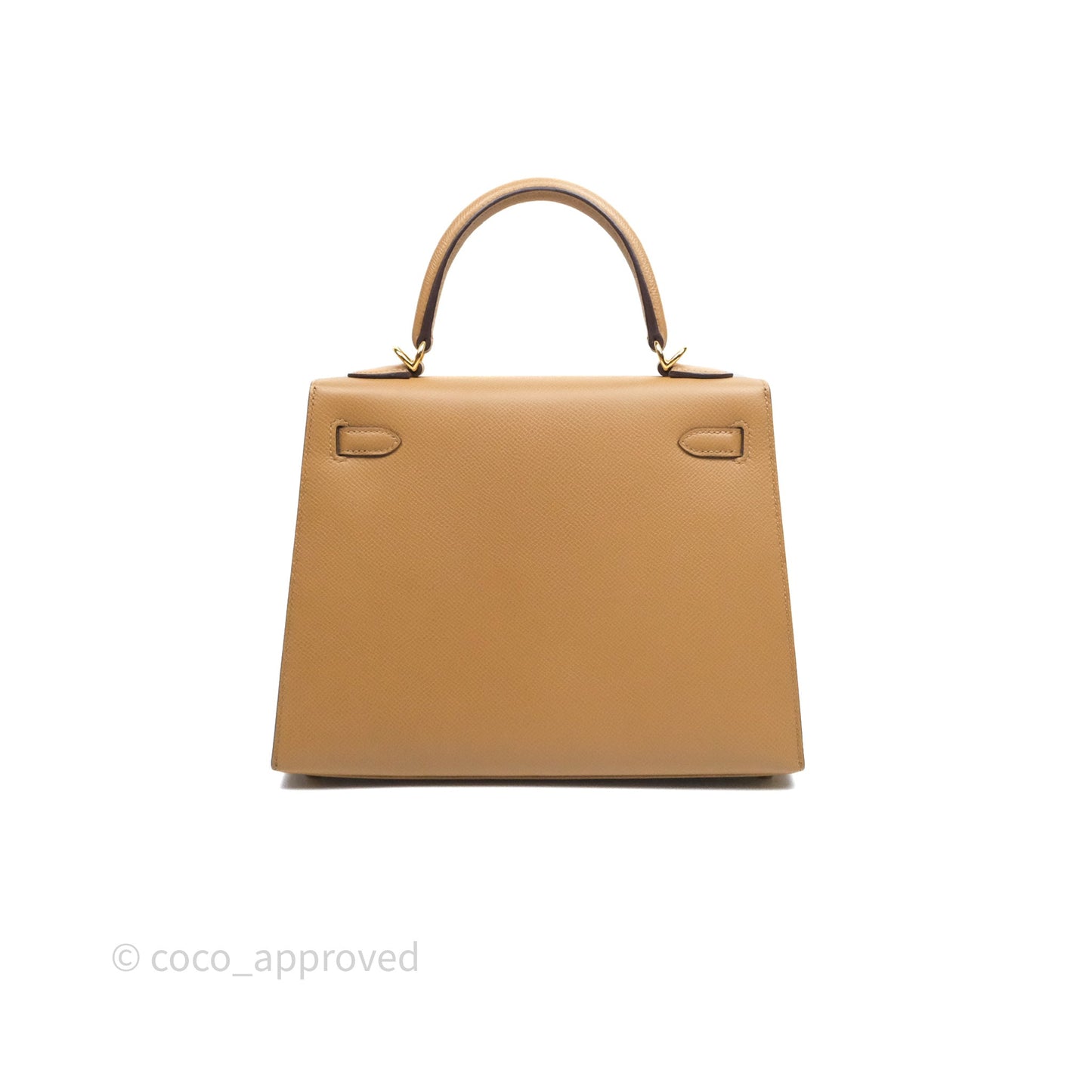 Hermès Sellier Kelly 25 Chai 0M Epsom Gold Hardware