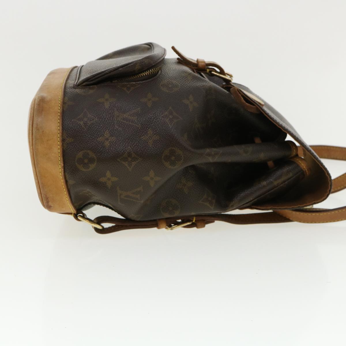 LOUIS VUITTON Monogram Montsouris MM Backpack M51136 LV 36538