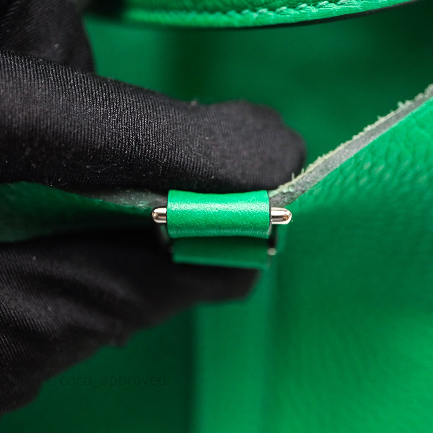 Hermès Picotin 18 Vert Jade 16 Clemence Palladium Hardware