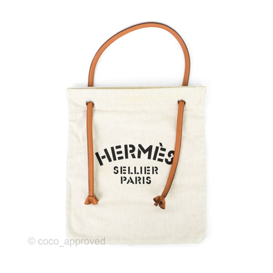 Hermès Aline Canvas Tote Bag