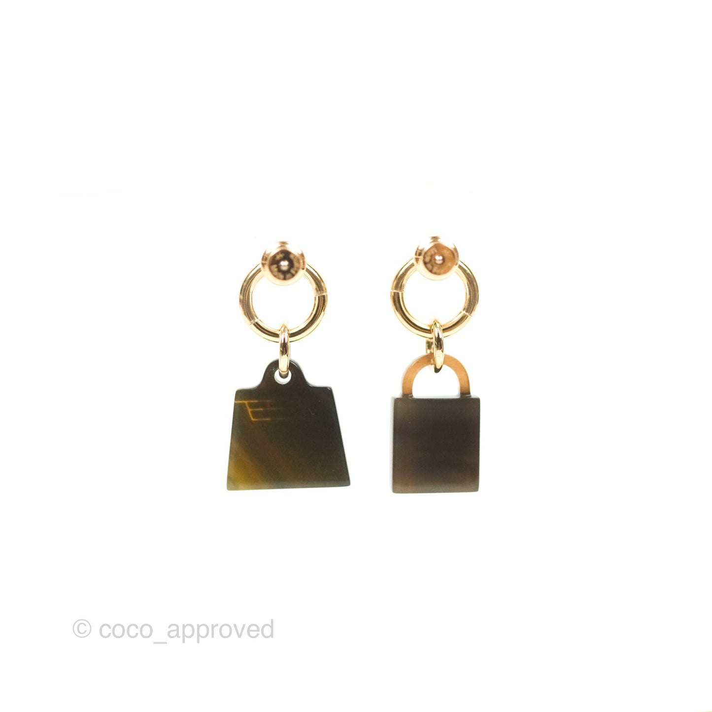 Hermès Fusion Amulette Maroquinier Earrings By The Sea