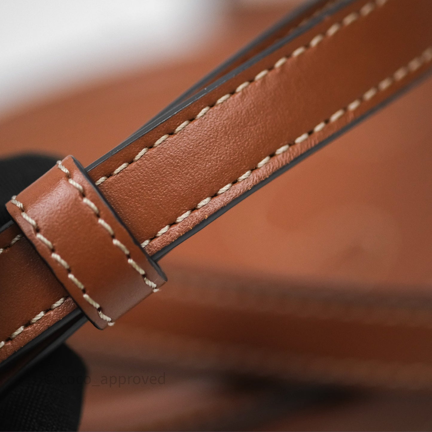 Celine Mini Oval Bag Cuir Triomphe Tan Calfskin