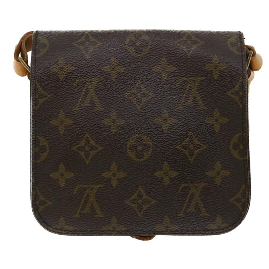 LOUIS VUITTON Monogram Cartouchiere PM Shoulder Bag M51254 LV 36601
