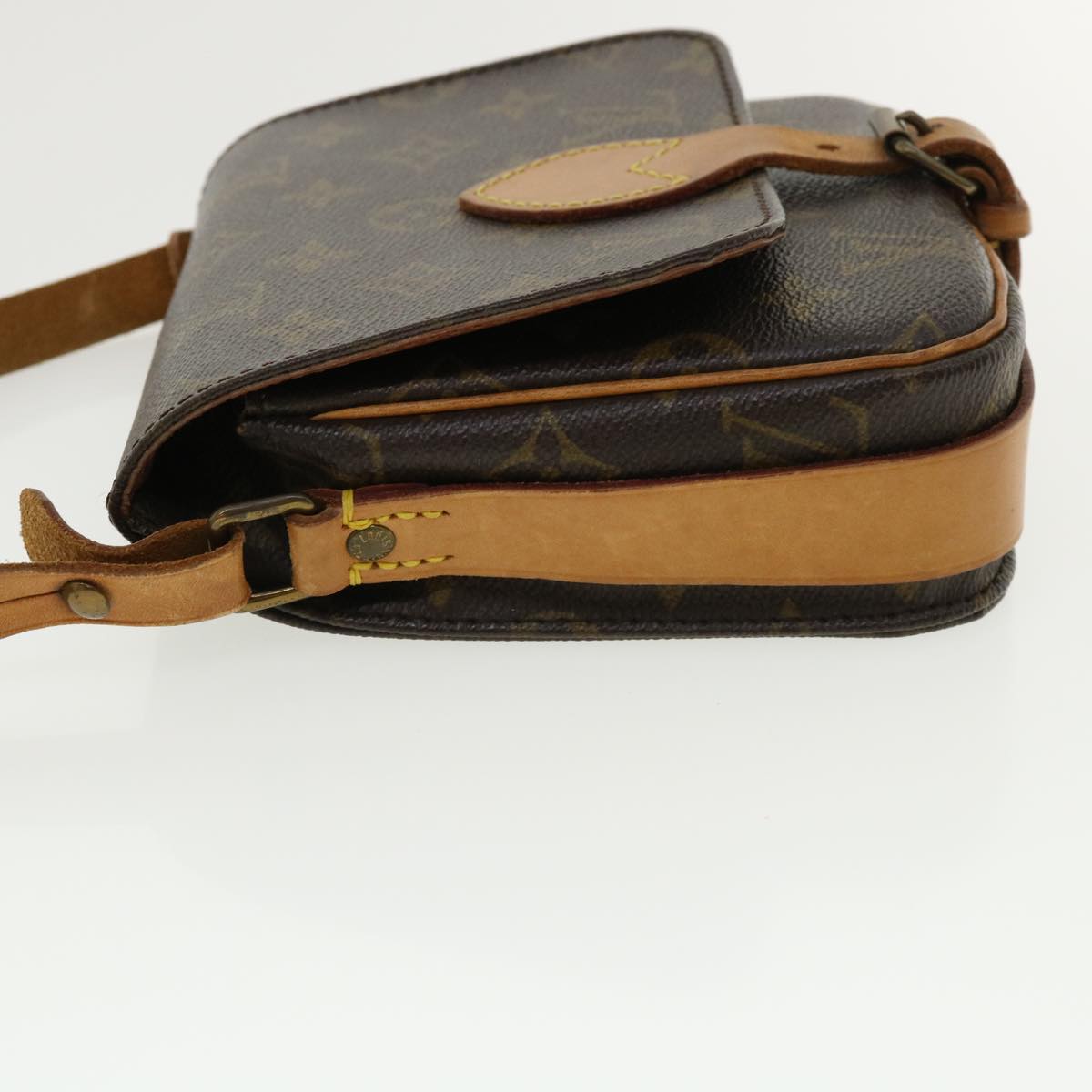 LOUIS VUITTON Monogram Cartouchiere PM Shoulder Bag M51254 LV 36601