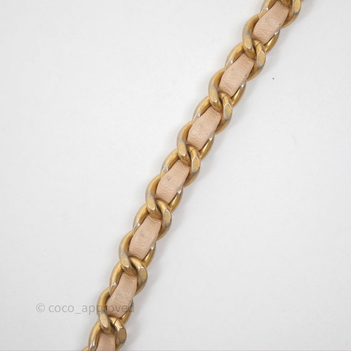 Chanel Quilted Small CC Filigree Vanity Case Beige Caviar Gold Hardware