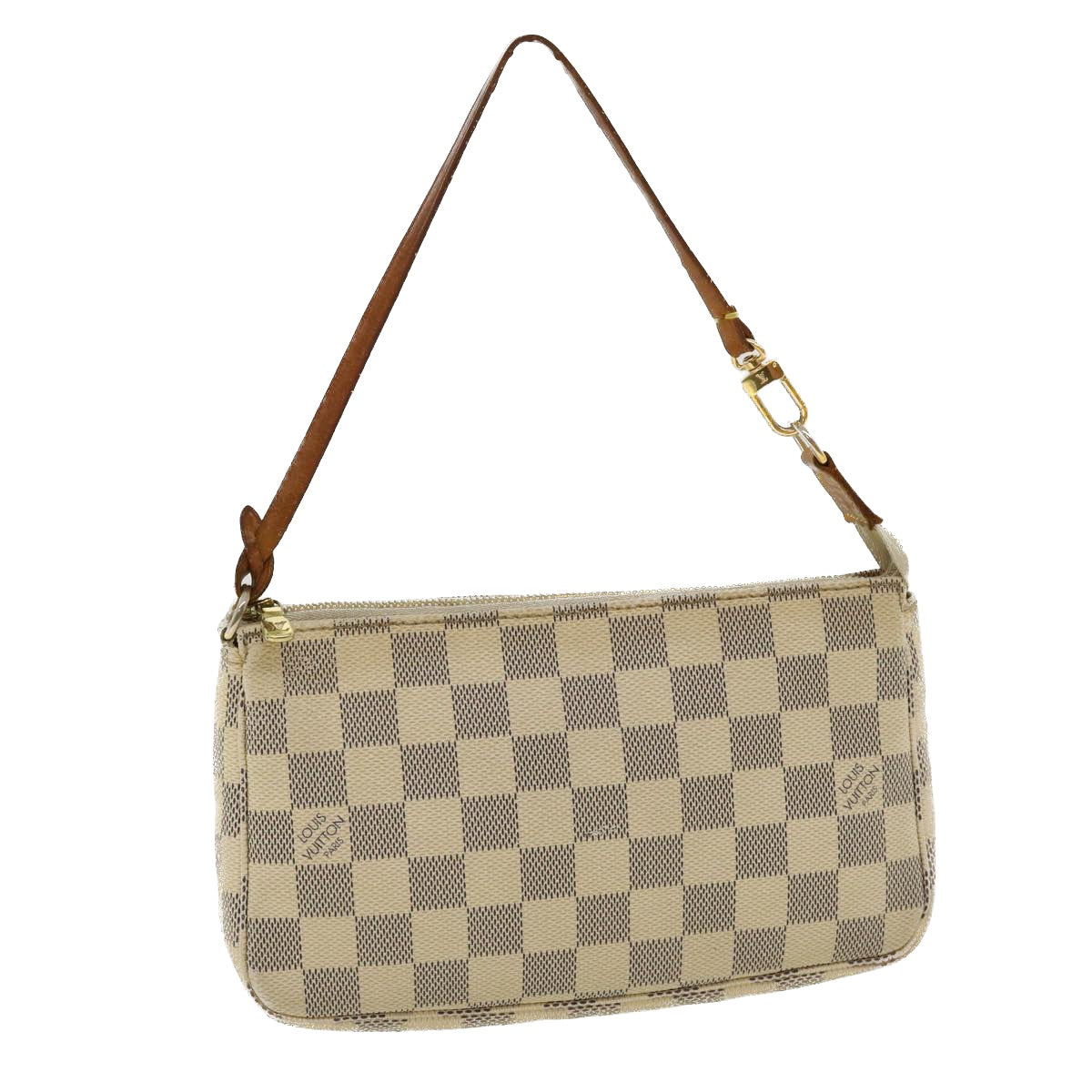 LOUIS VUITTON Damier Azur Pochette Accessoires Pouch N51986 LV 36640