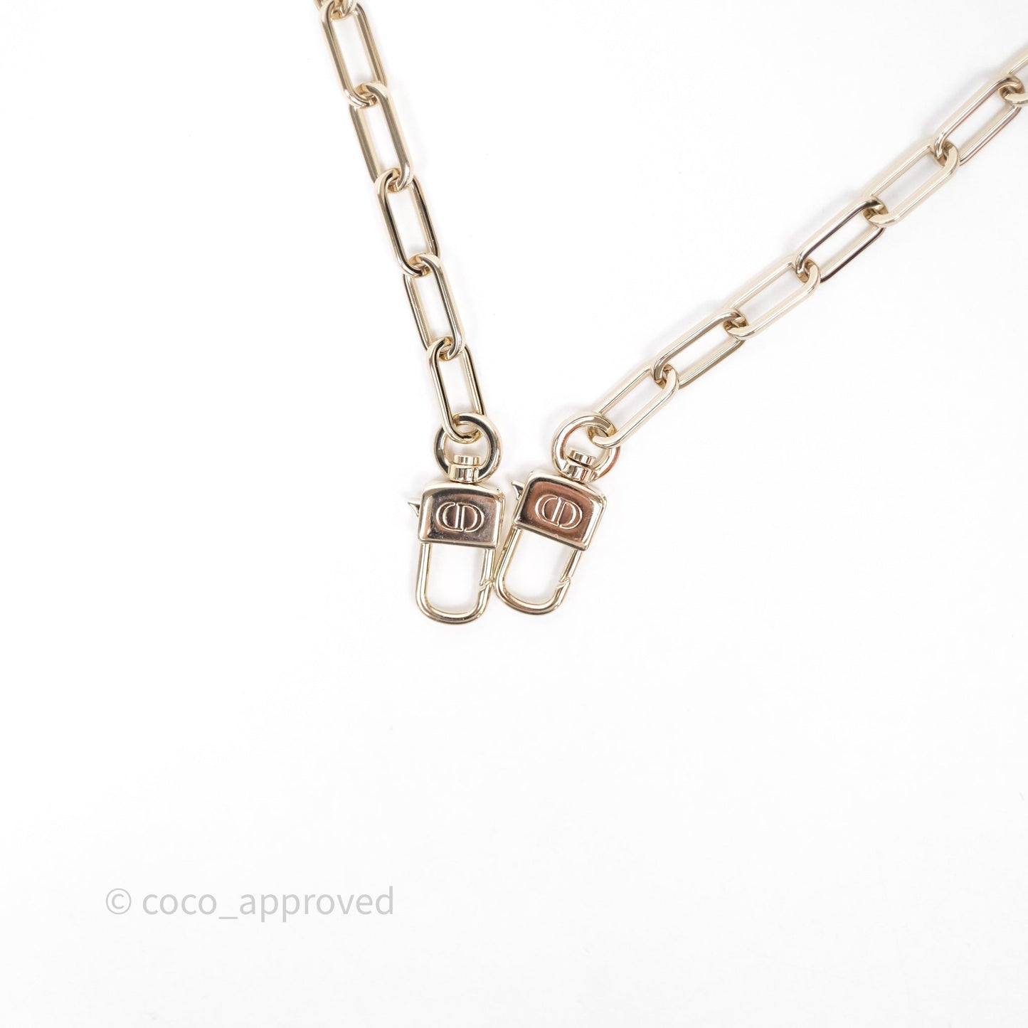 Christian Dior Mini Lady D-Joy White Light Gold Hardware