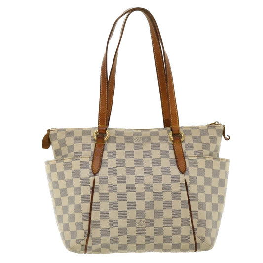 LOUIS VUITTON Damier Azur Totally PM Tote Bag N41280 LV 36660