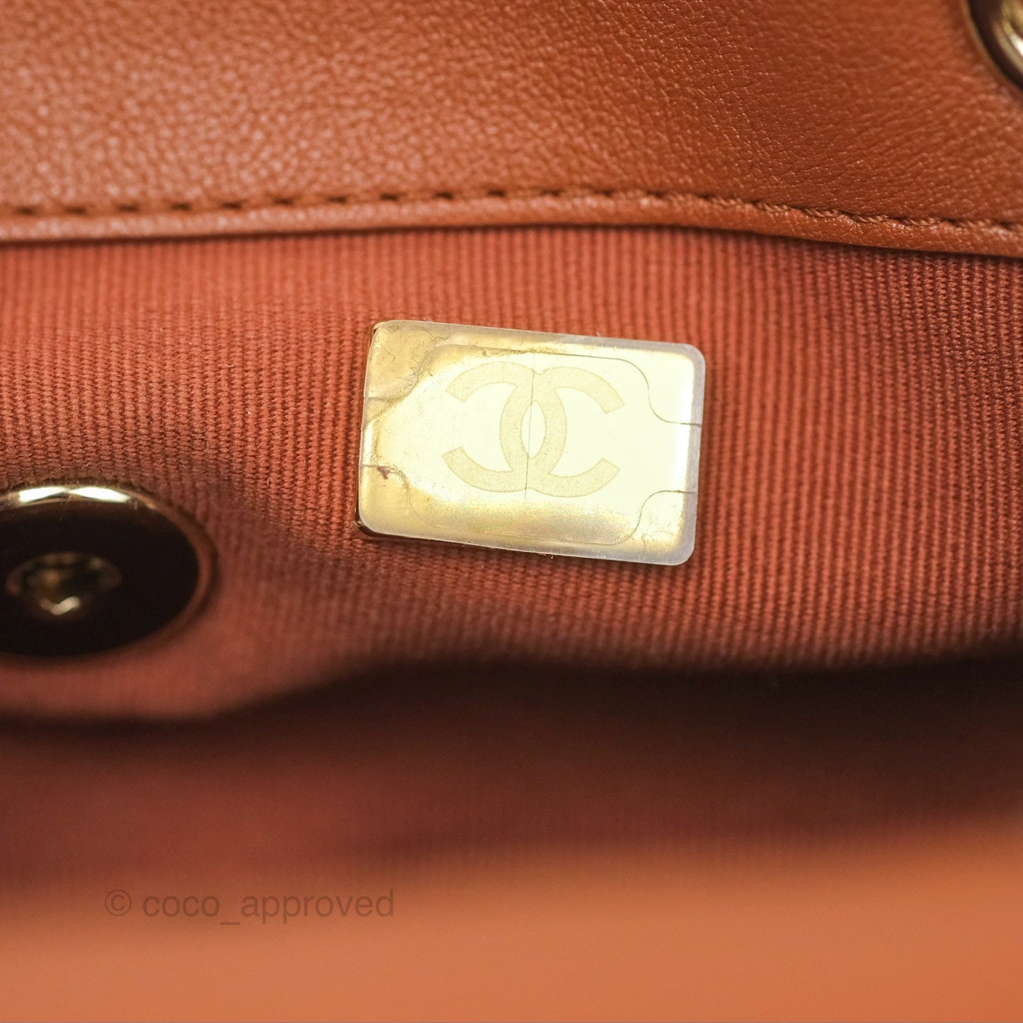 Chanel Medium Duma Backpack Tan Brown Calfskin Gold Hardware