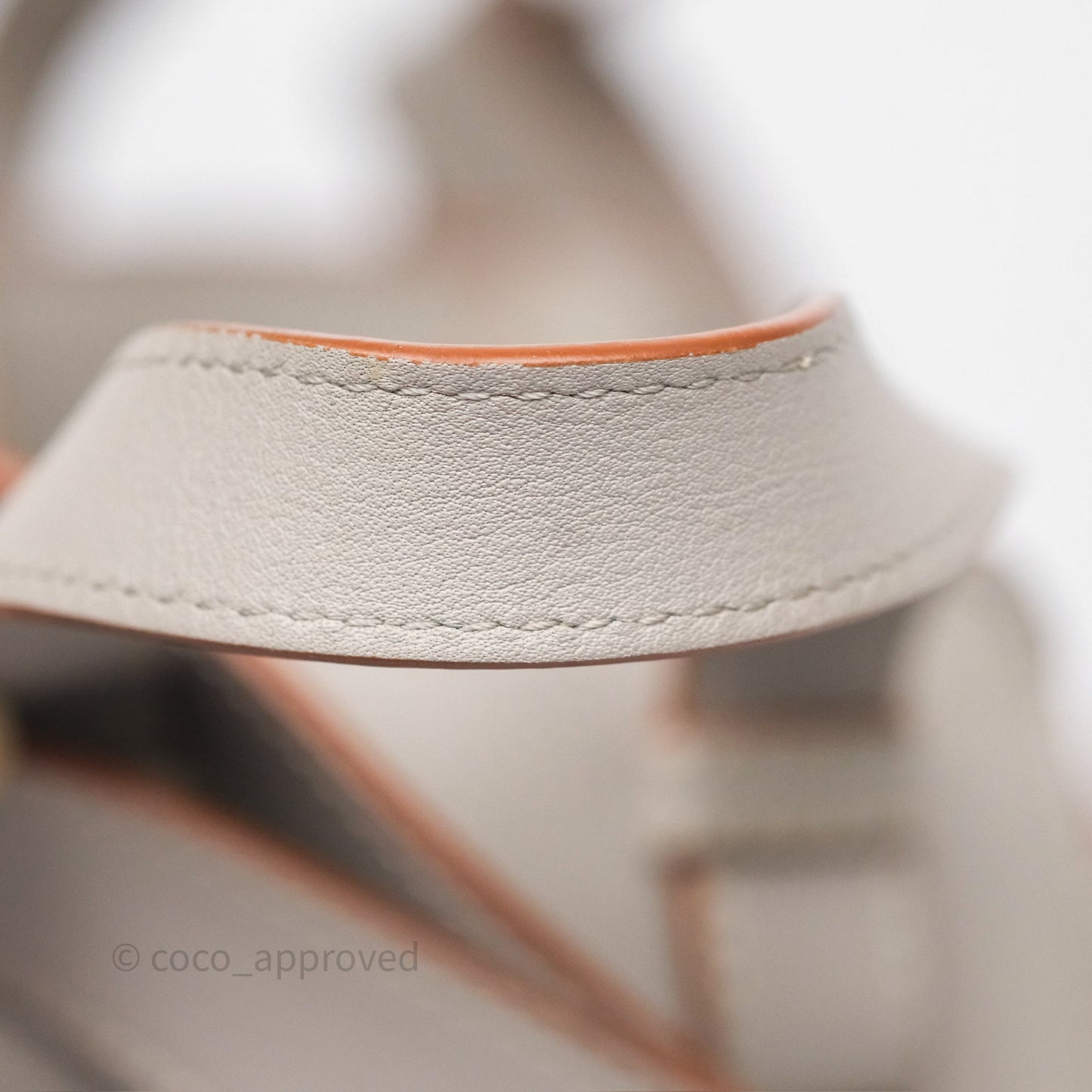 Loewe Small Hammock Shoulder Bag Calfskin Light Grey/Beige