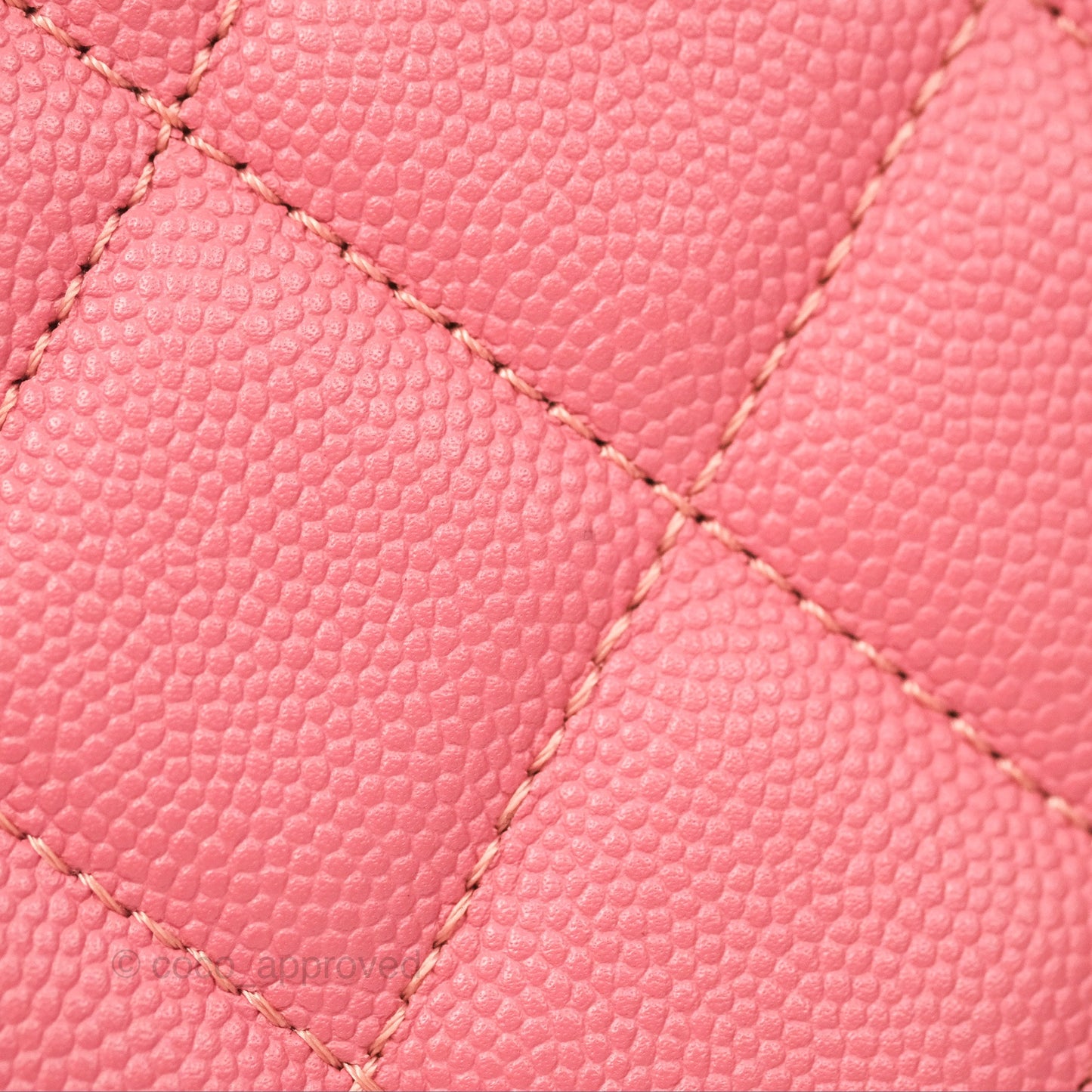 Chanel Quilted Medium Business Affinity Flap Pink Caviar Gold Hardware