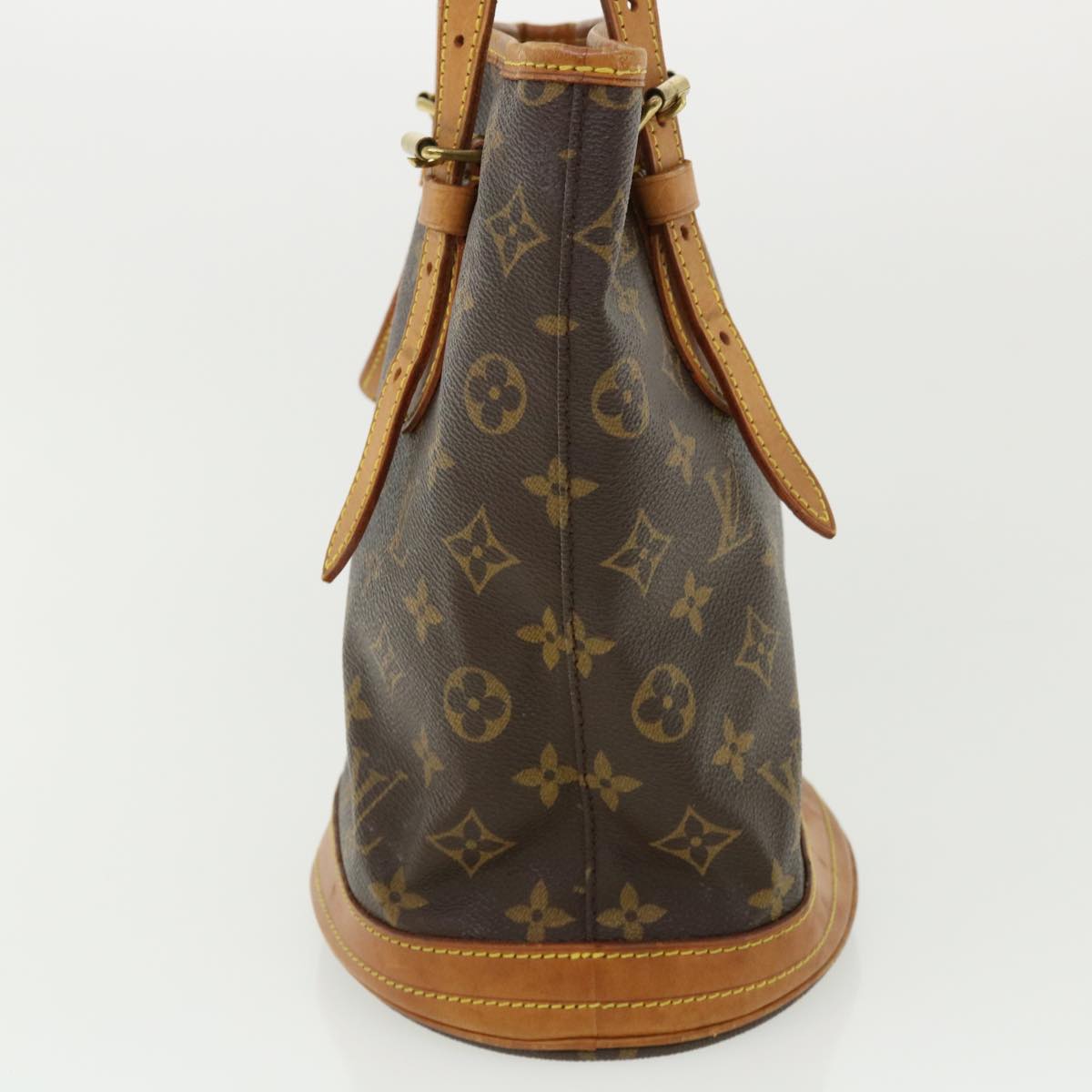 LOUIS VUITTON Monogram Bucket PM Shoulder Bag M42238 LV 36736