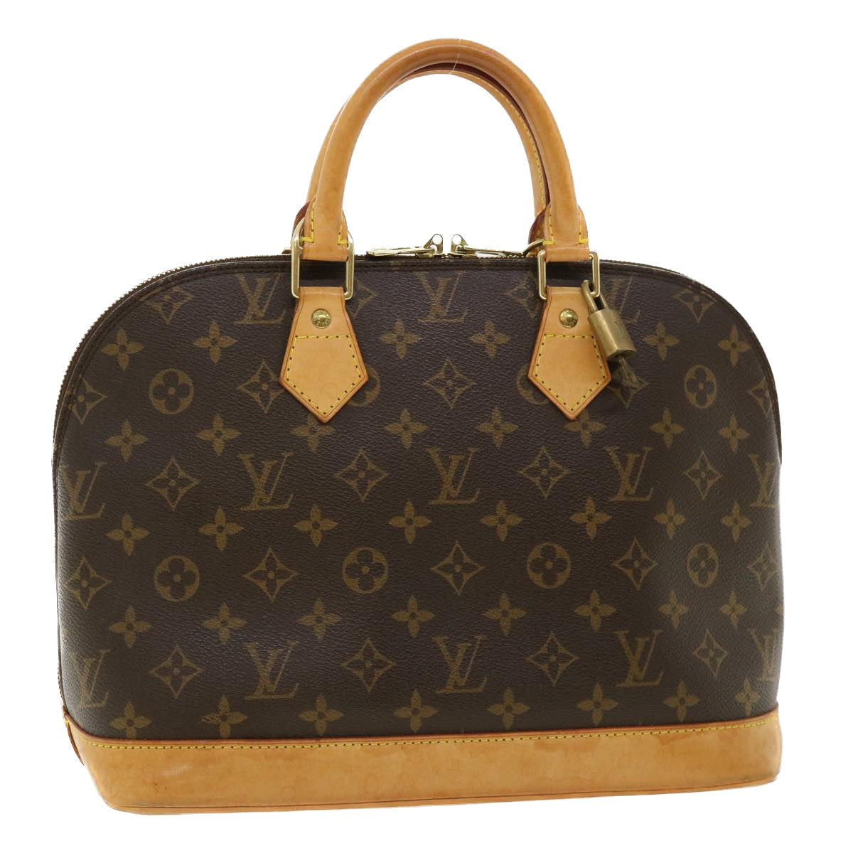 LOUIS VUITTON Monogram Alma Hand Bag M51130 LV 36741