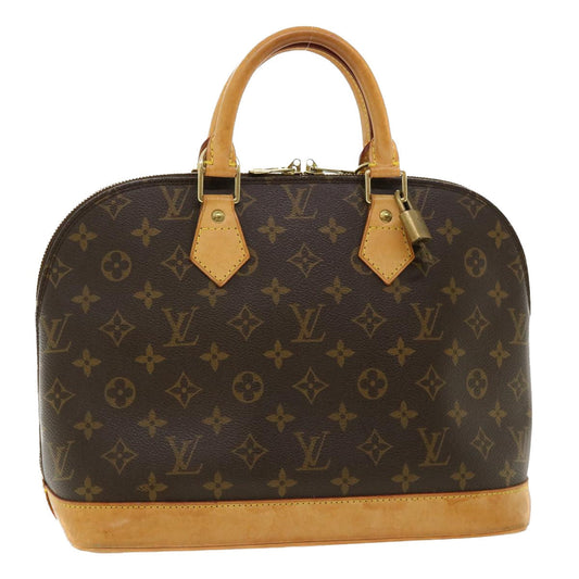 LOUIS VUITTON Monogram Alma Hand Bag M51130 LV 36741
