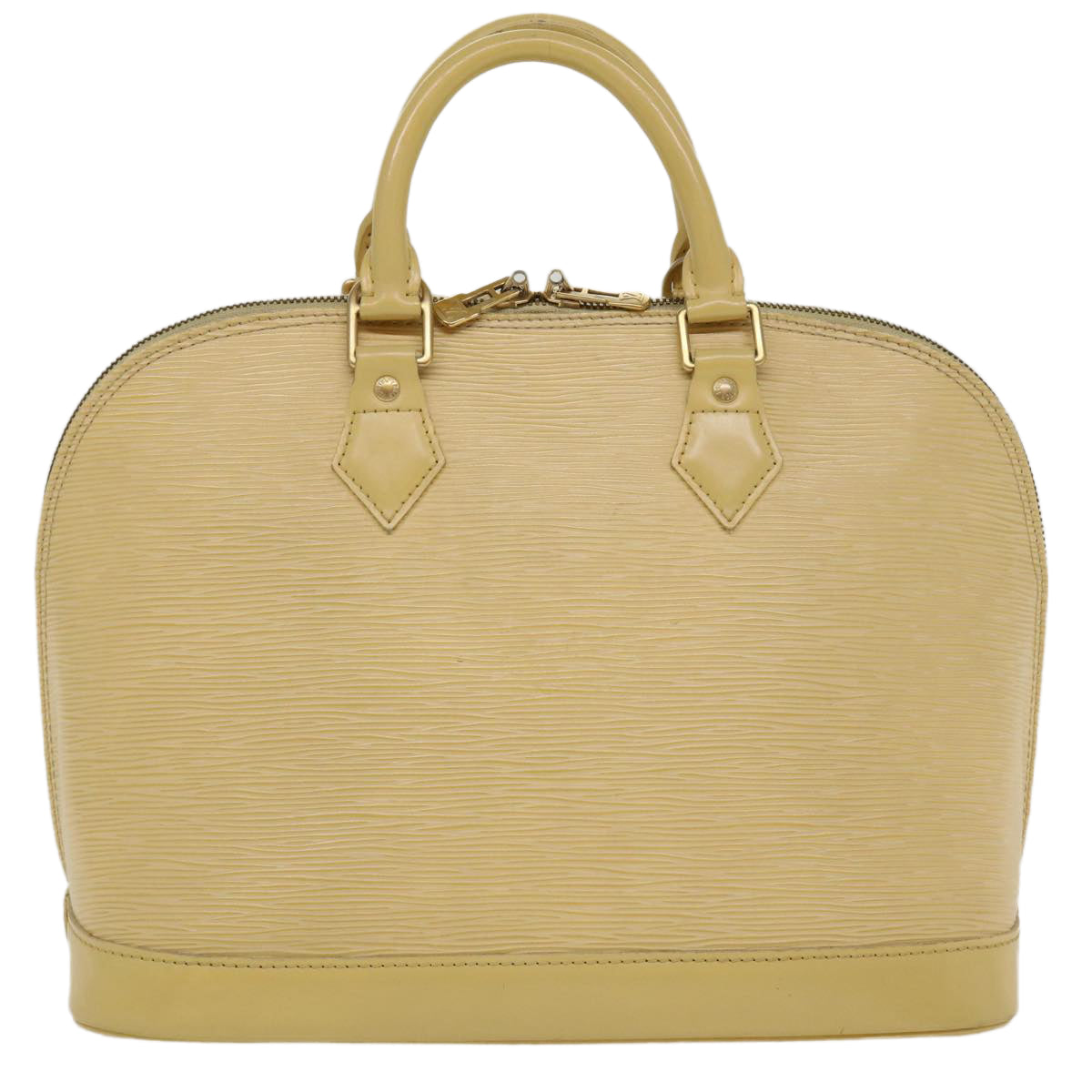 LOUIS VUITTON Epi Alma Hand Bag Vanilla M5214A LV 36798