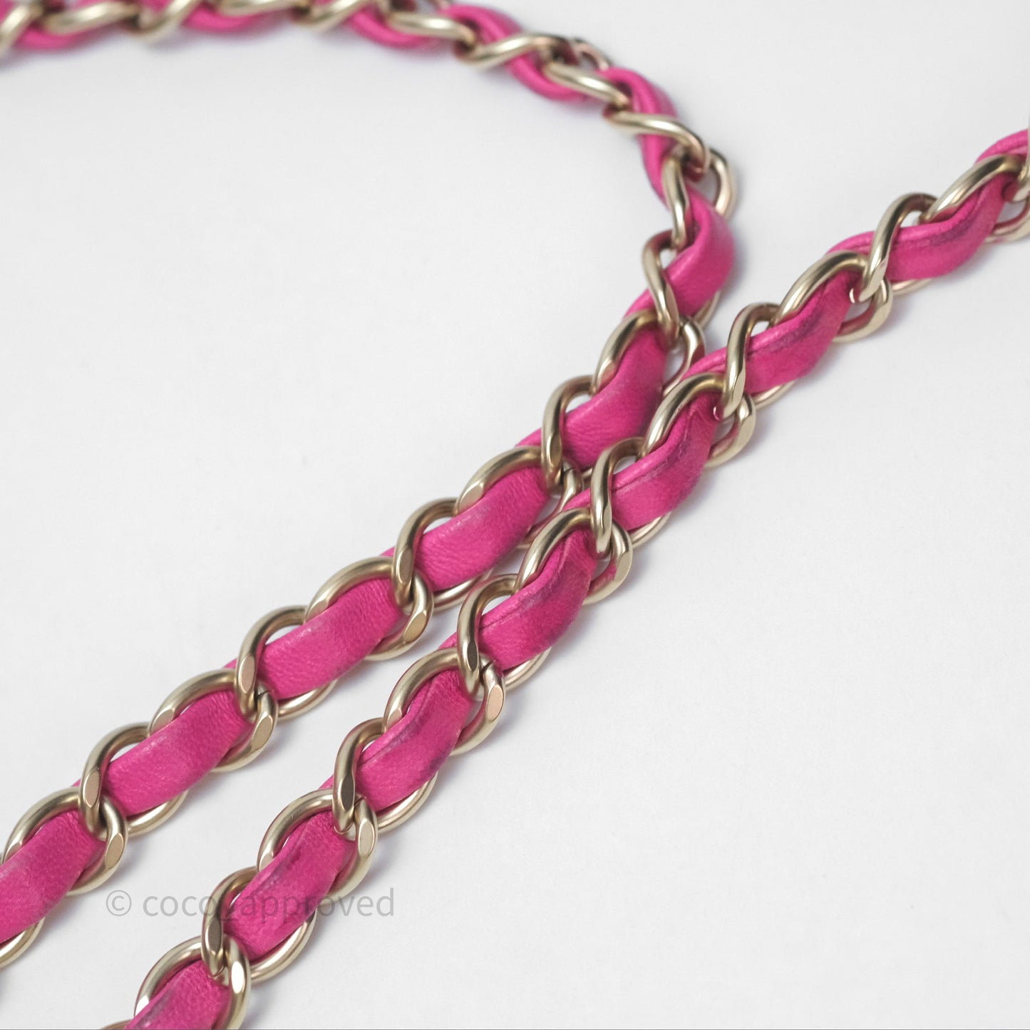 Chanel Quilted Mini Mademoiselle Chic Flap Dark Pink Lambskin Aged Gold Hardware