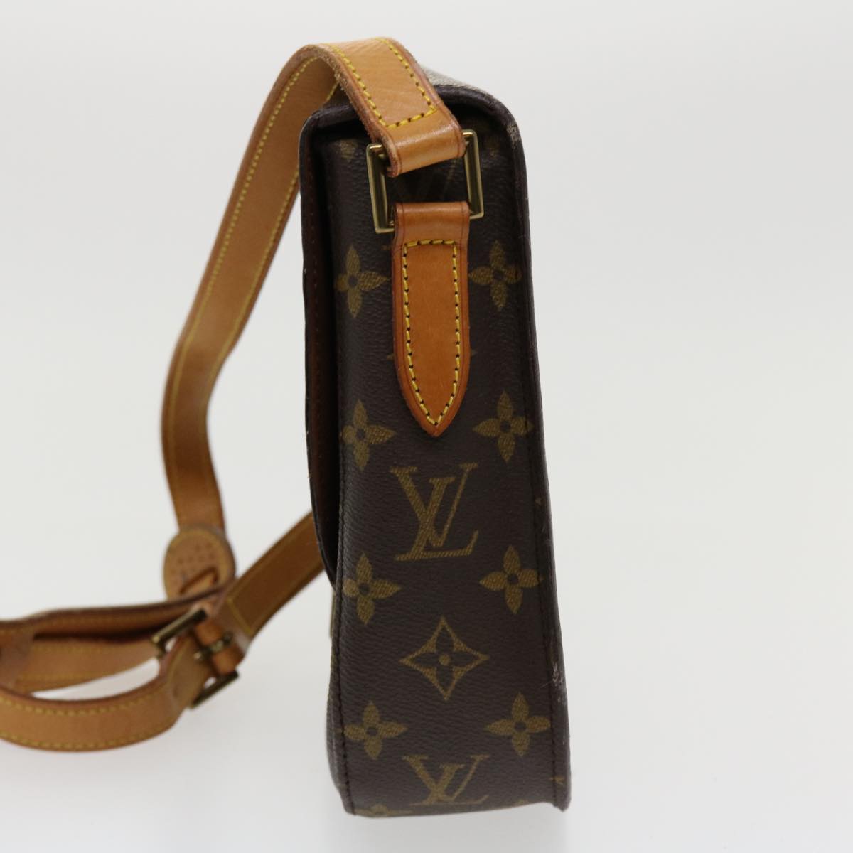 LOUIS VUITTON Monogram Saint Cloud GM Shoulder Bag M51242 LV 36861