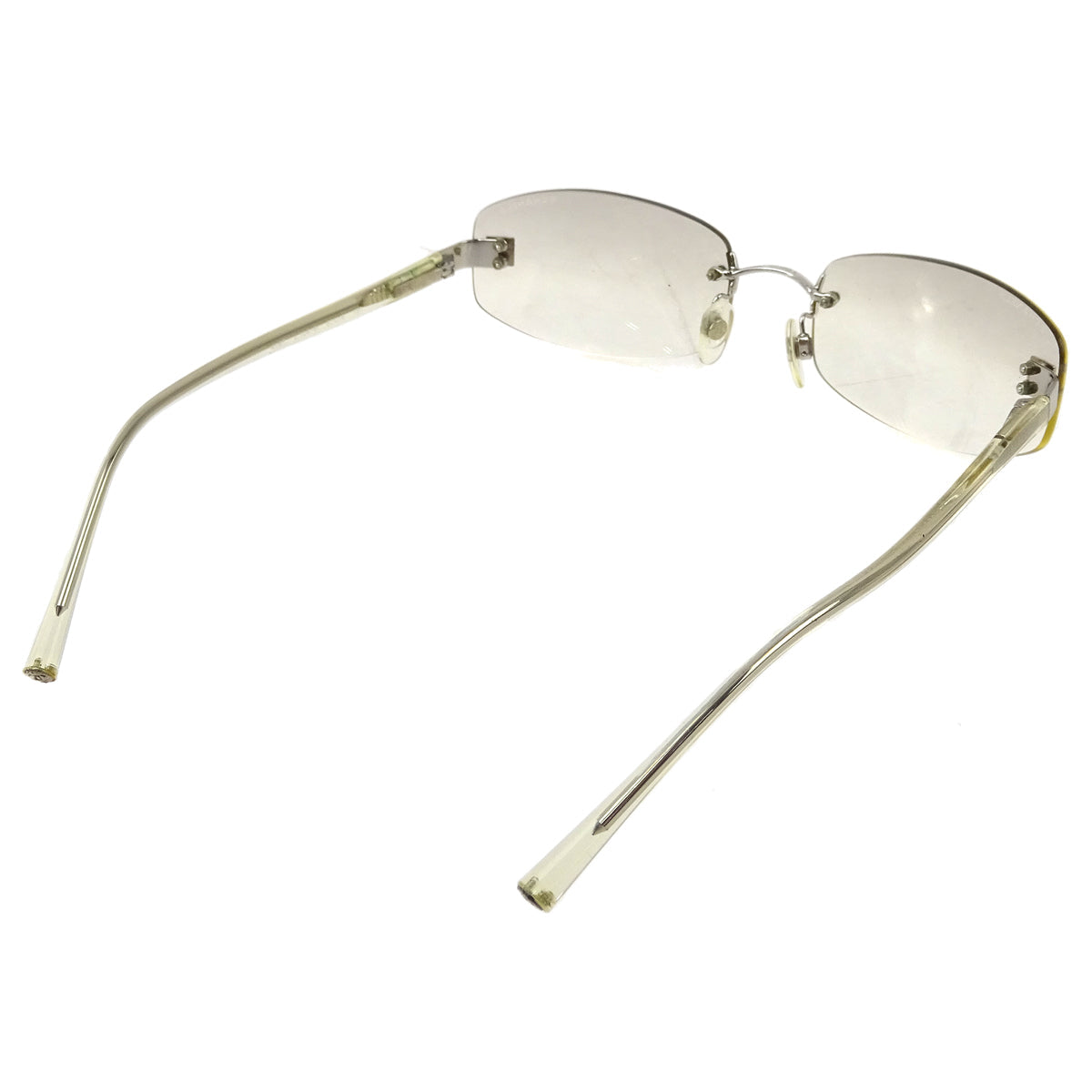 Chanel Sunglasses Eyewear Clear Small New