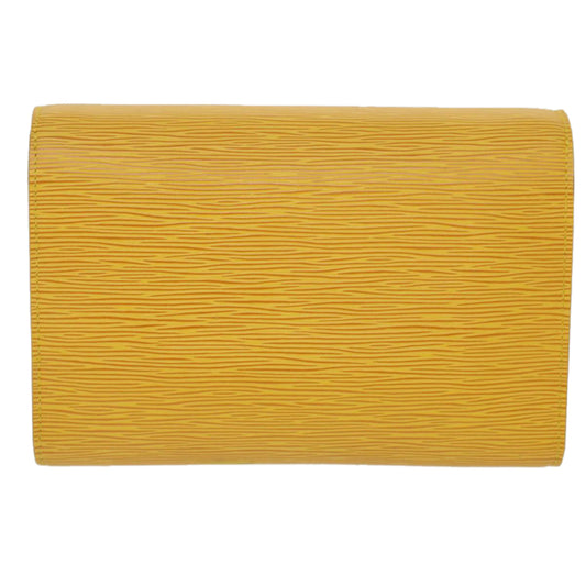 LOUIS VUITTON Epi Arsch Shoulder Bag Yellow M52579 LV 36871