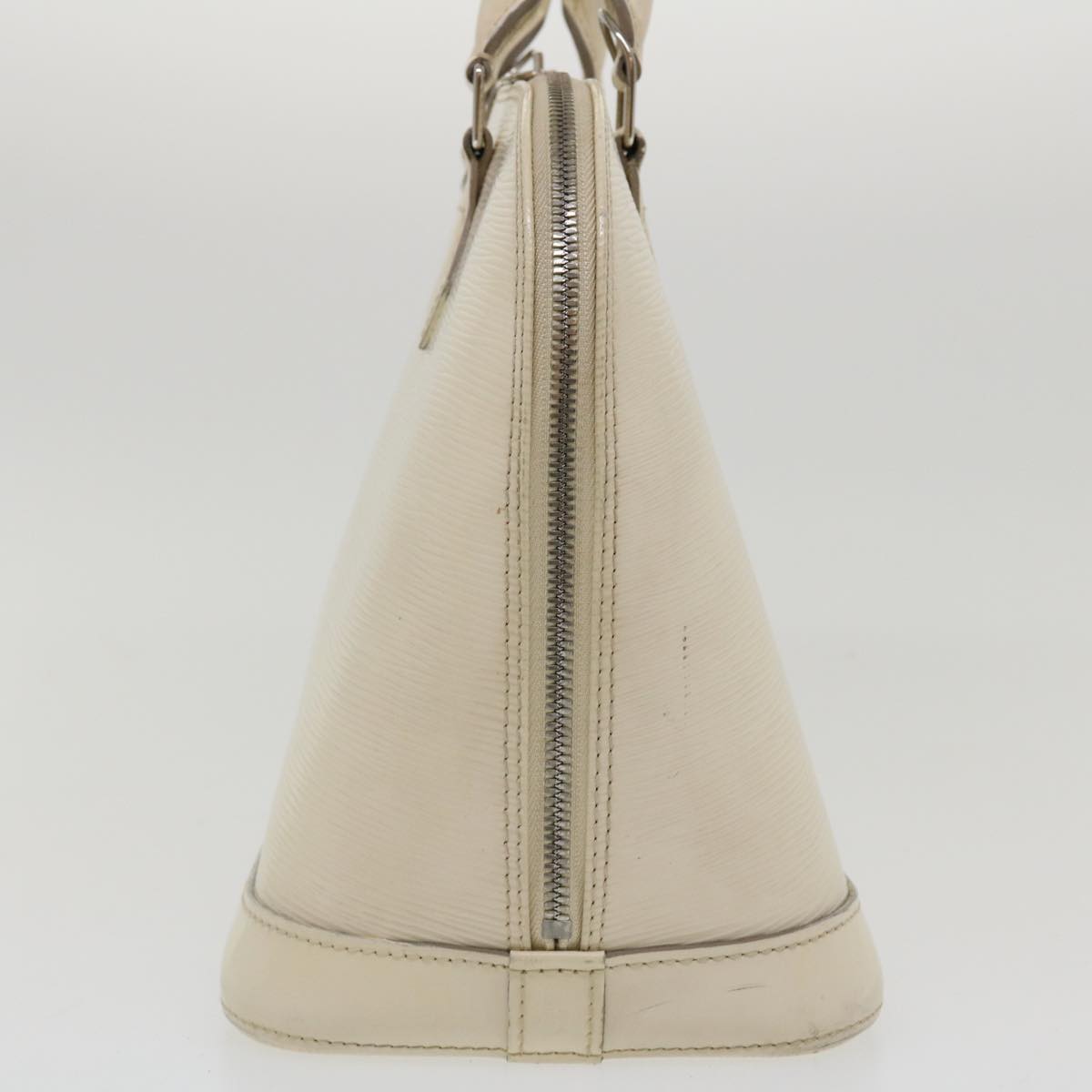 LOUIS VUITTON Epi Alma Hand Bag White M4085J LV 36898