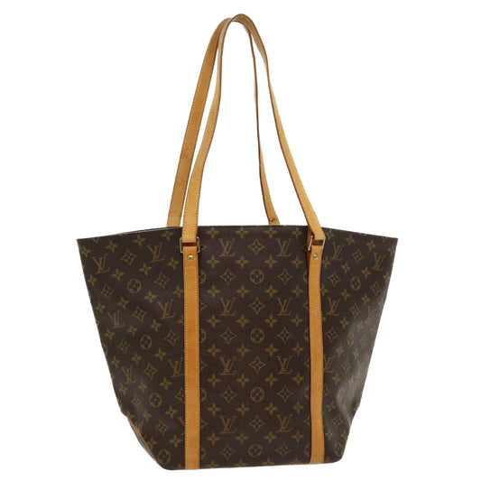 LOUIS VUITTON Monogram Sac Shopping Tote Bag M51108 LV 36915