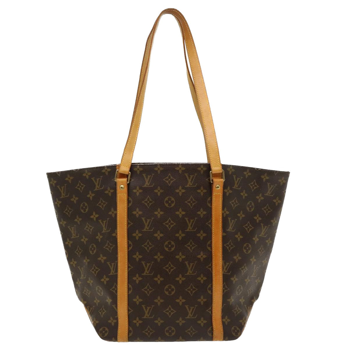 LOUIS VUITTON Monogram Sac Shopping Tote Bag M51108 LV 36915