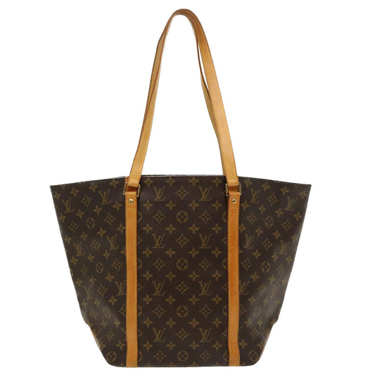 LOUIS VUITTON Monogram Sac Shopping Tote Bag M51108 LV 36915