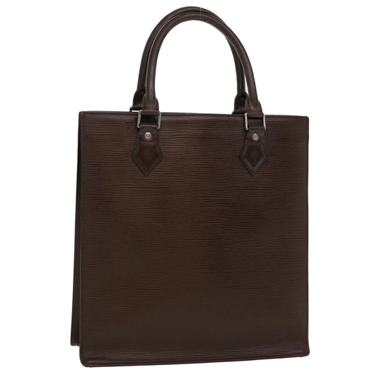 LOUIS VUITTON Epi Sac Plat PM Hand Bag Mocha M5908D LV 36995