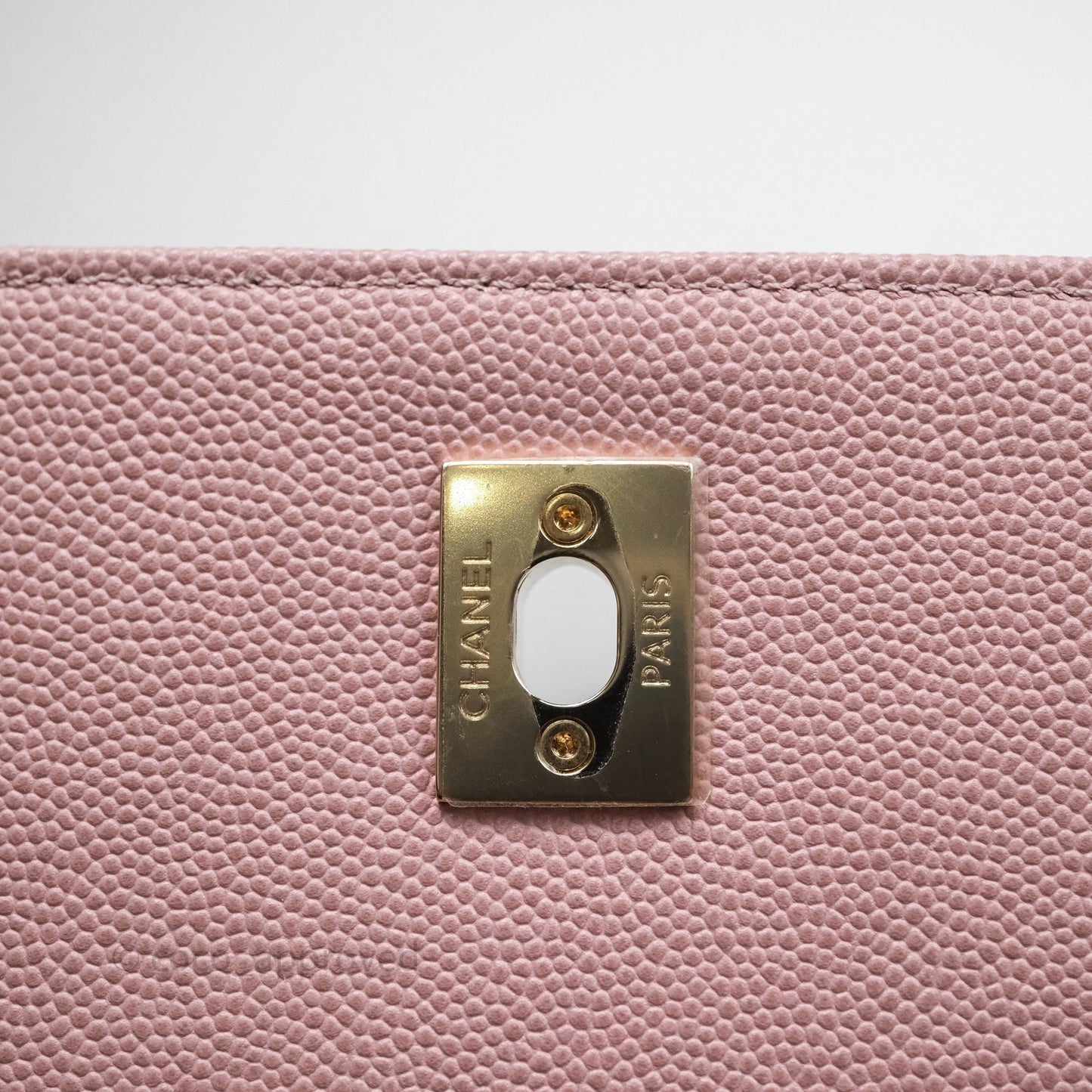 Chanel Quilted Medium Business Affinity Flap Pink Caviar Gold Hardware