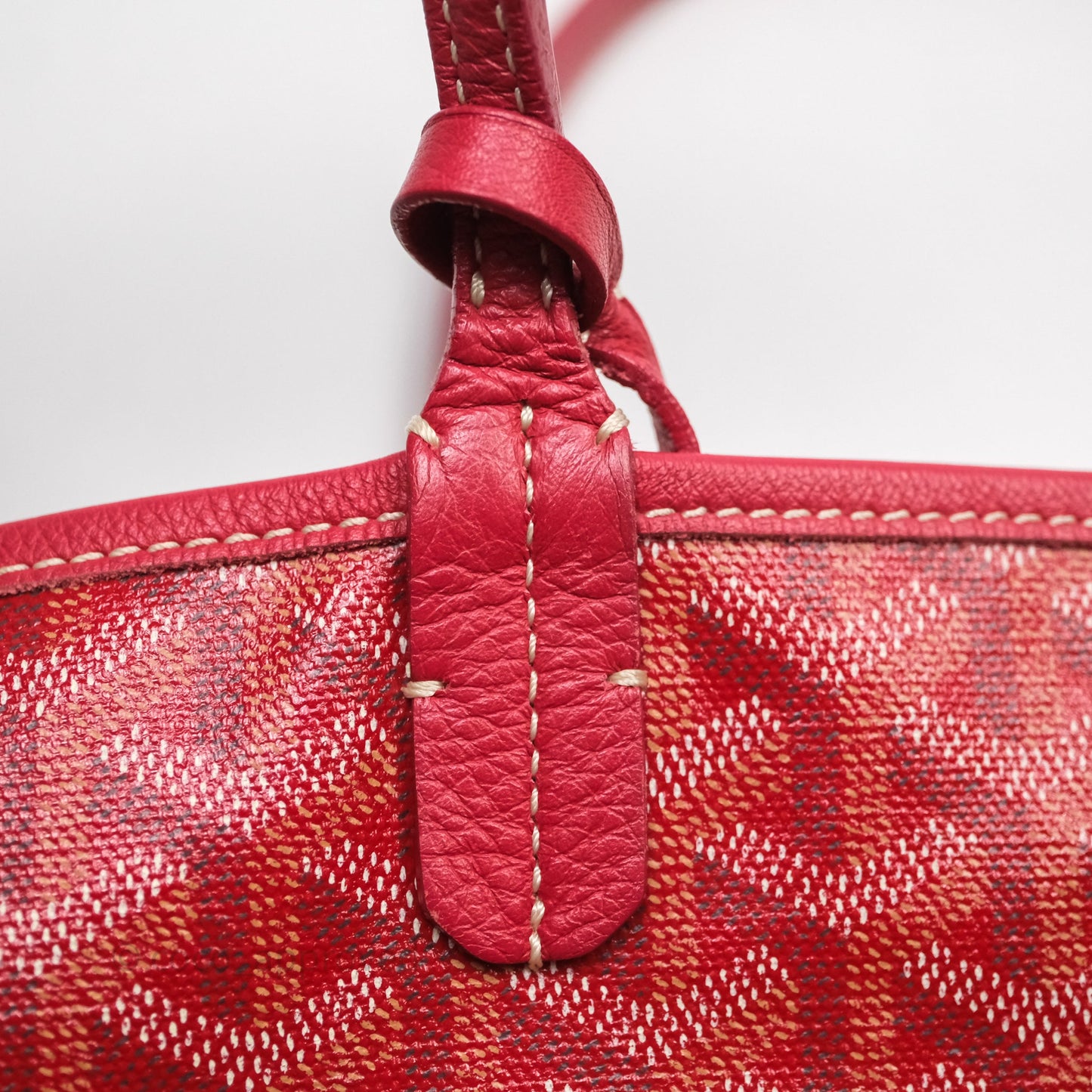 Goyard St Louis Tote GM Red