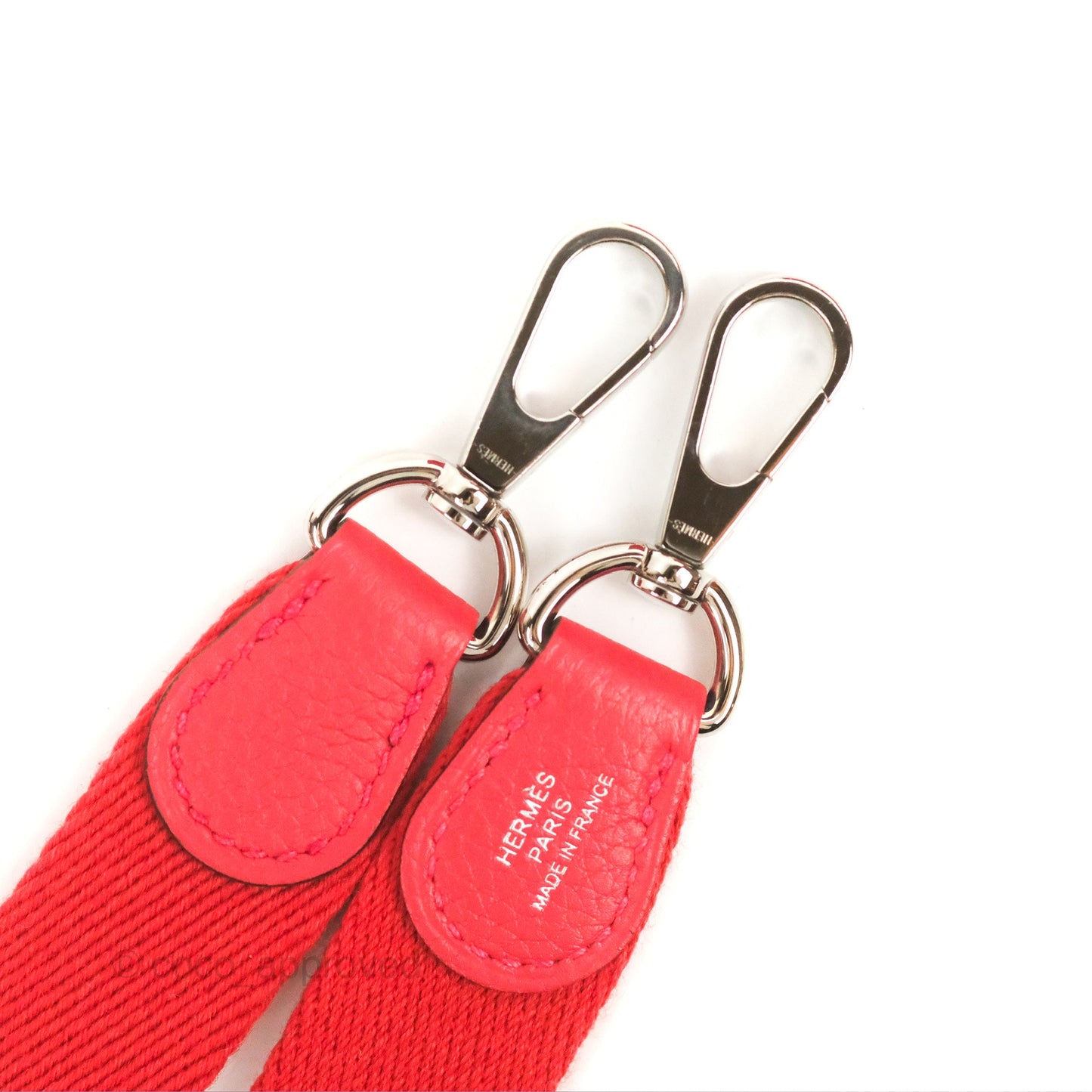 Hermès Mini Evelyne 16 Bougainvillier/ Rouge Pivoine TM Palladium Hardware