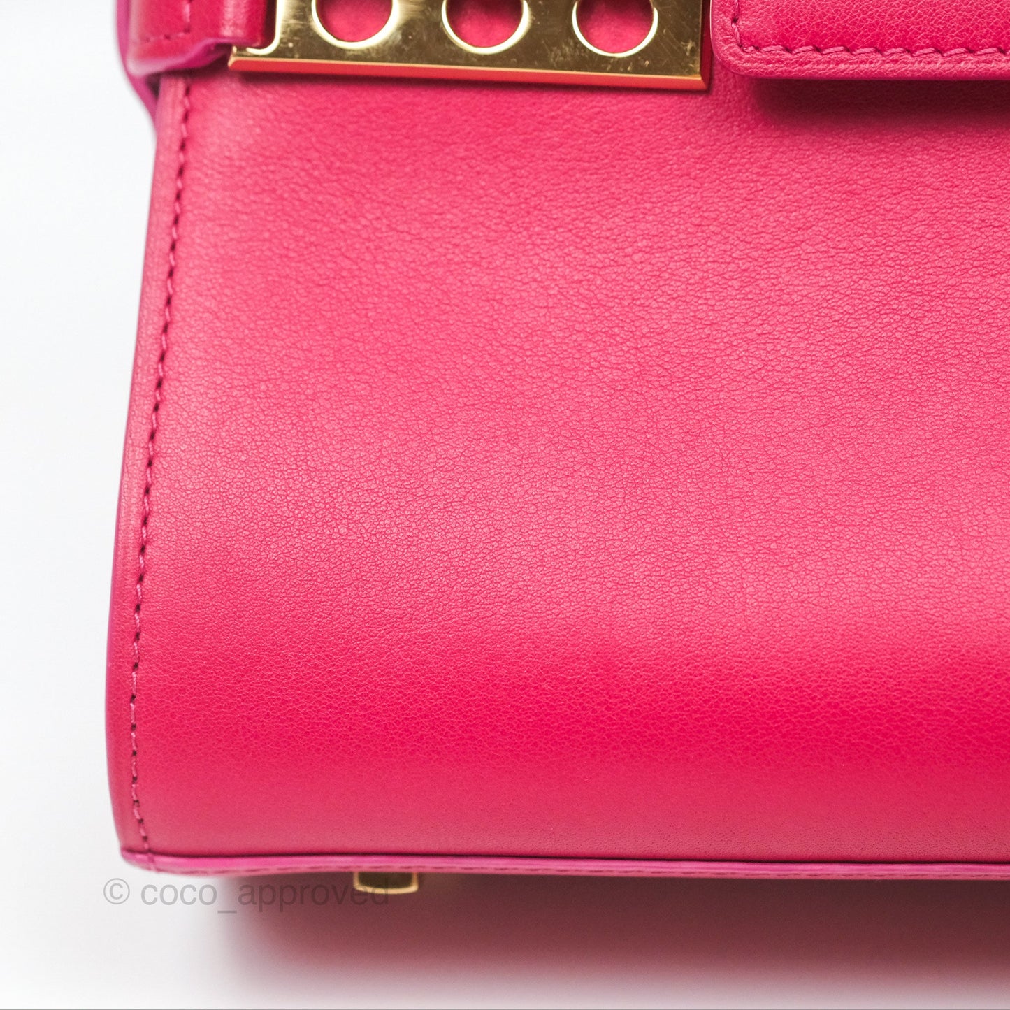 Delvaux Tempête Mini in Silky Calf Framboise