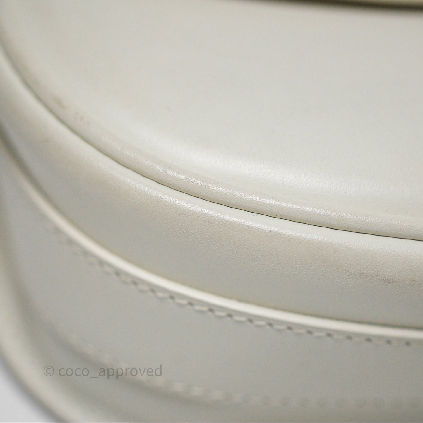 Christian Dior Bobby East-West Bag Calfskin White