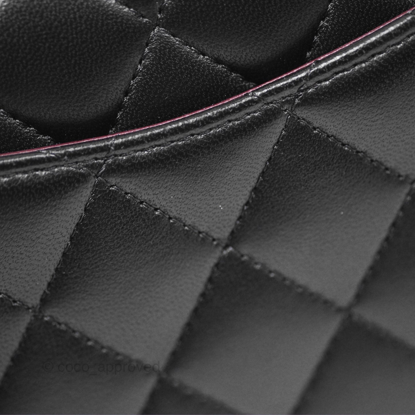 Chanel Small Classic Flap Quilted Black Lambskin Gold Hardware