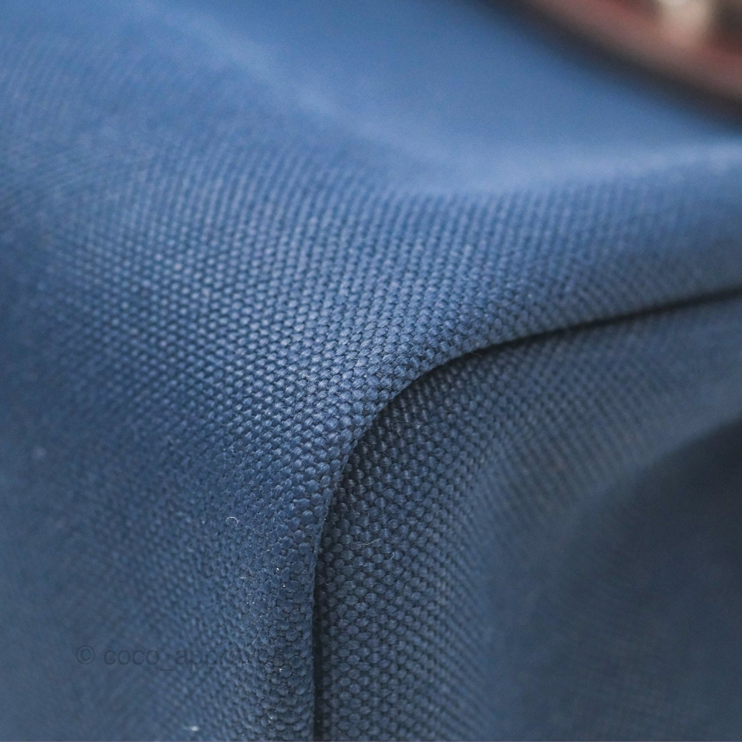 Hermès Herbag Zip 31 Bleu Marine/ Rouge Sellier Canvas Palladium Hardware