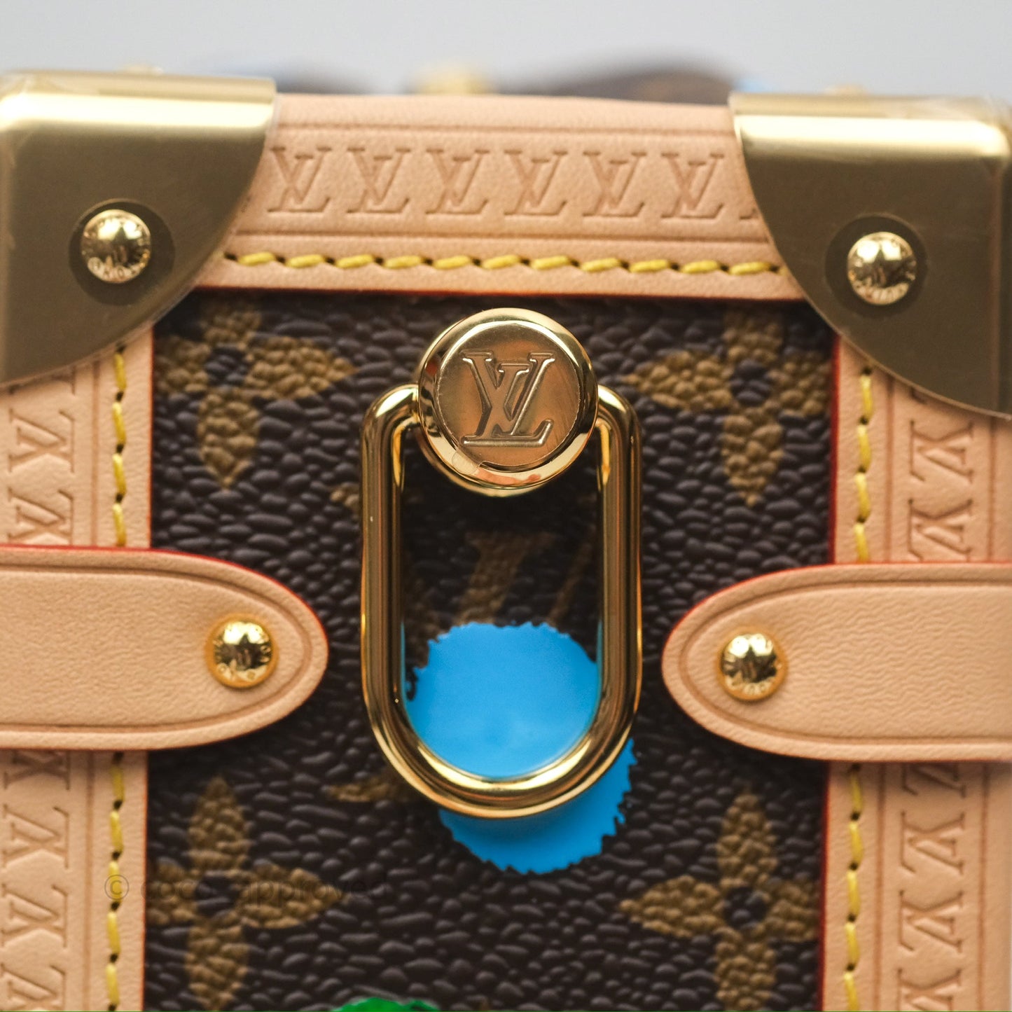 Louis Vuitton x Yayoi Kusama Monogram Painted Dots Side Trunk