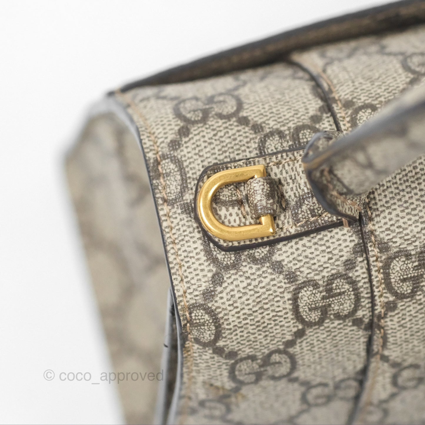 Gucci x Balenciaga The Hacker Project Small Hourglass Bag Beige/ Ebony