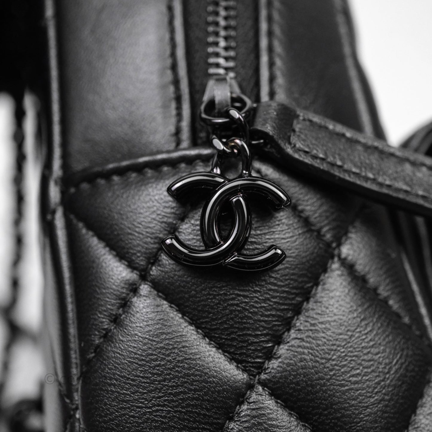 Chanel Classic Mini Backpack So Black Lambskin