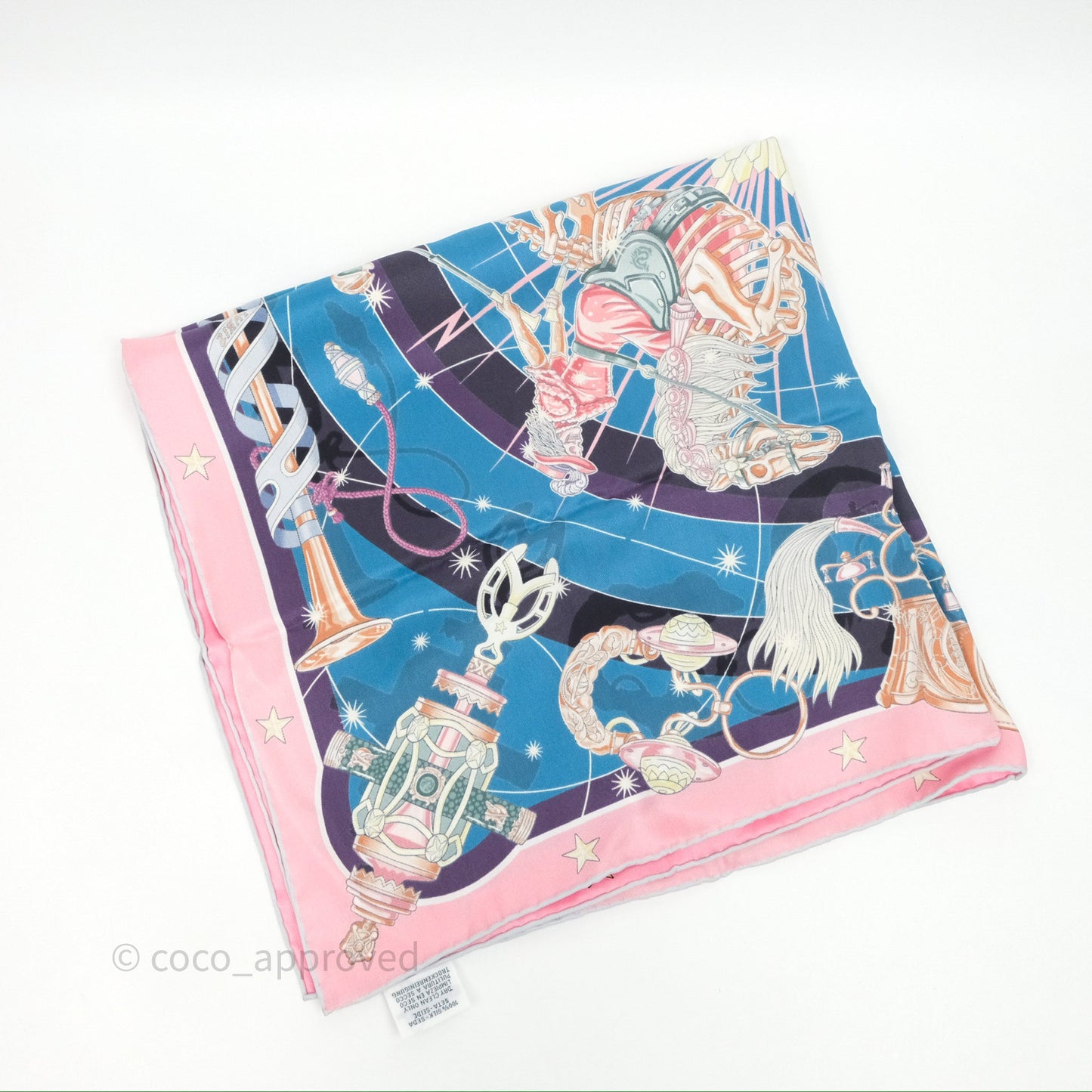 Hermès Chorus Stellarum Silk Scarf 70