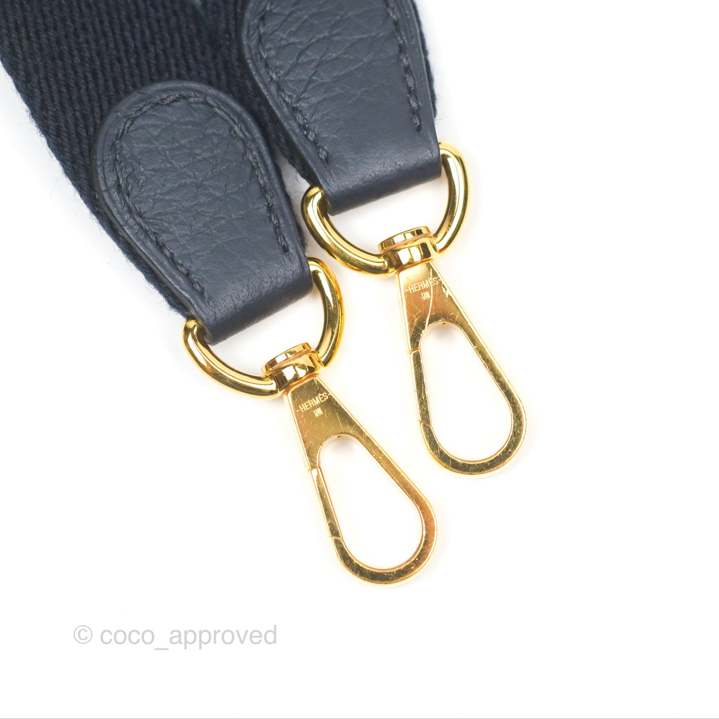Hermès Mini Evelyne 16 Bleu Nuit 2Z Clemence Gold Hardware